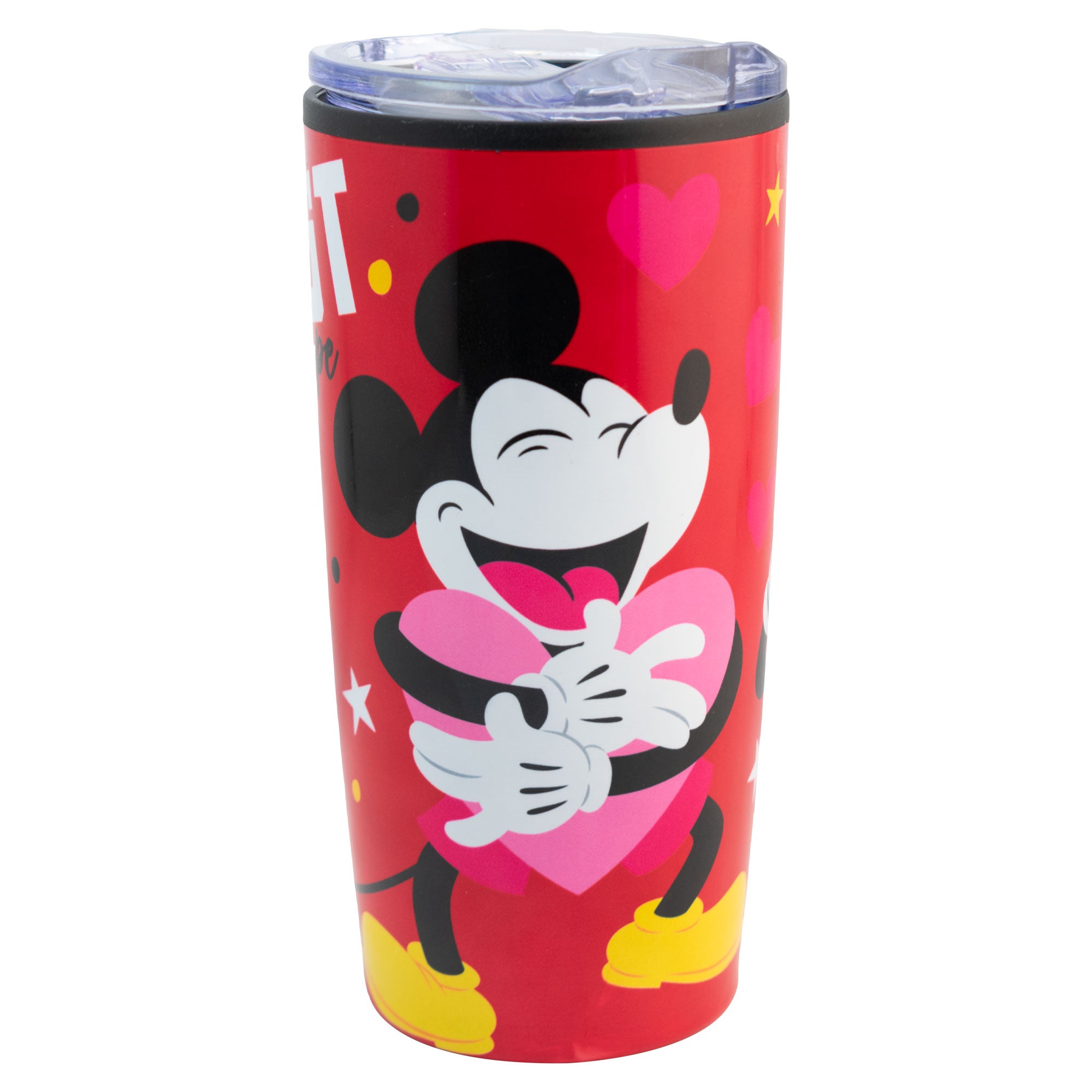 Termo de Acero Inoxidable con Doble Pared Mickey y Minnie 500ml