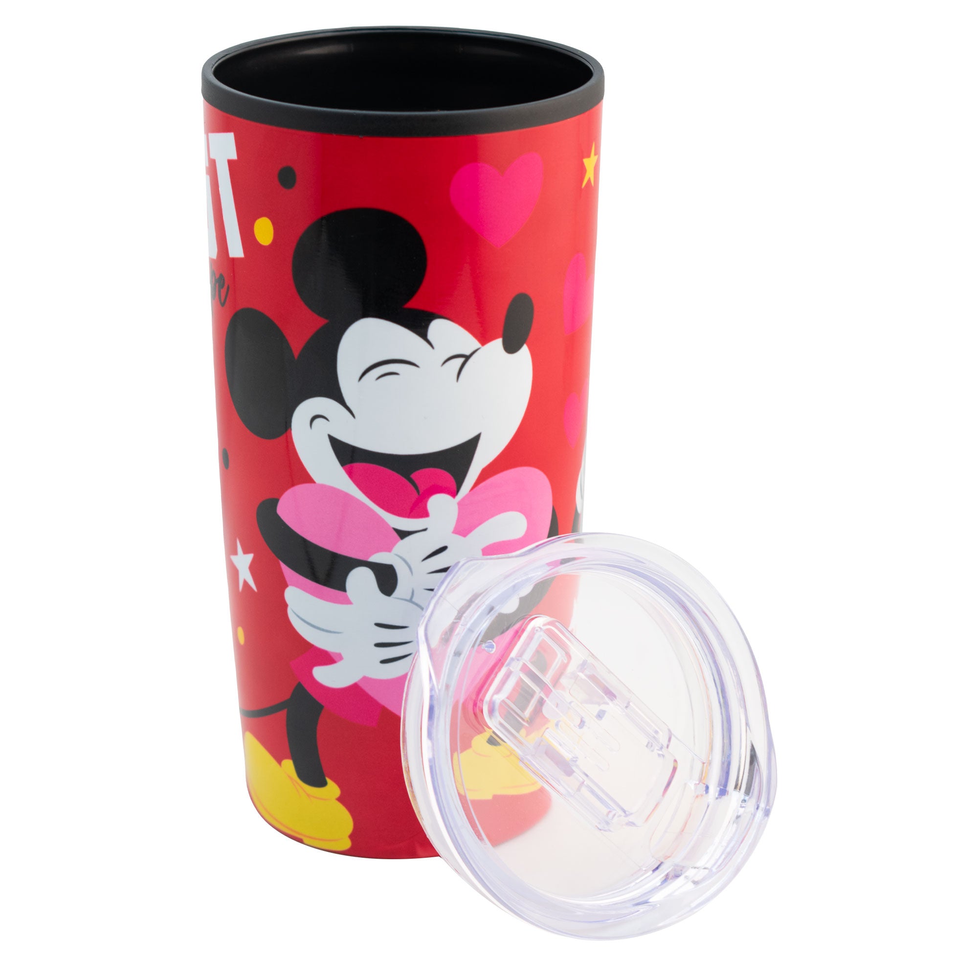 Termo de Acero Inoxidable con Doble Pared Mickey y Minnie 500ml