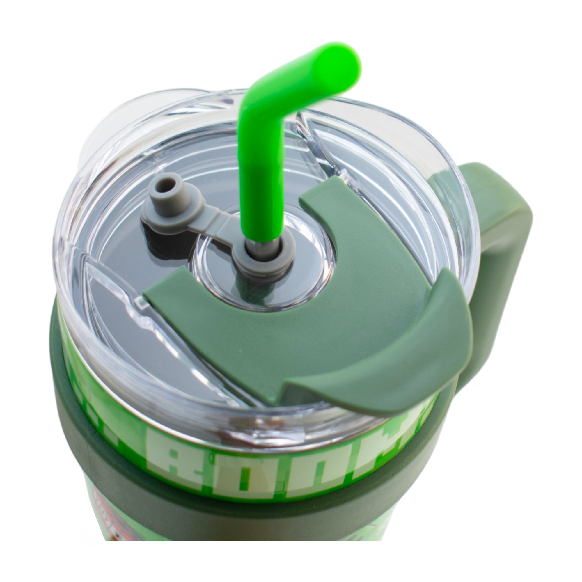Termo de Acero Inoxidable con Doble Pared Tapa Doble Personajes 1.2 Litros