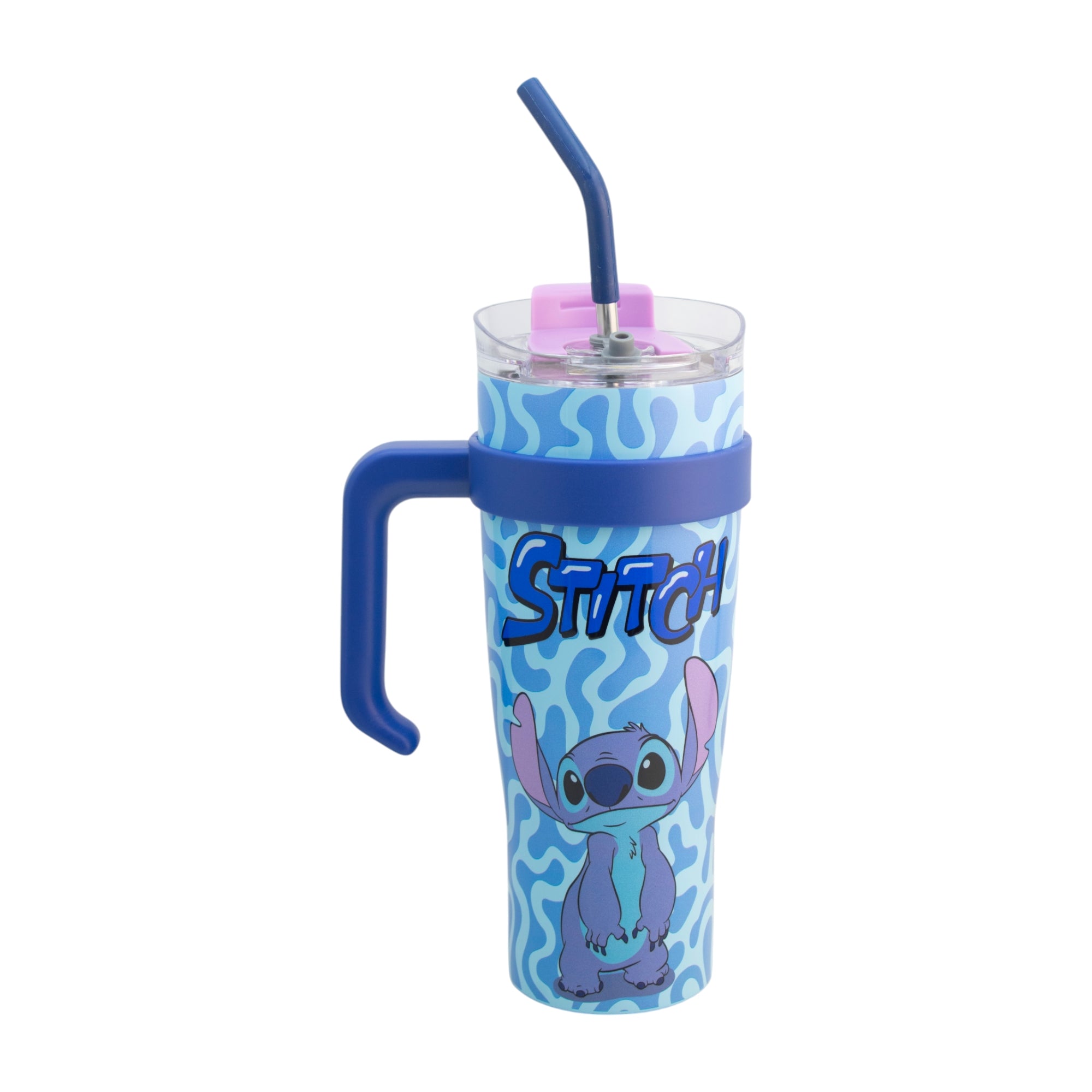 Termo de Acero Inoxidable con Doble Pared Tapa Doble Personajes 1.2 Litros