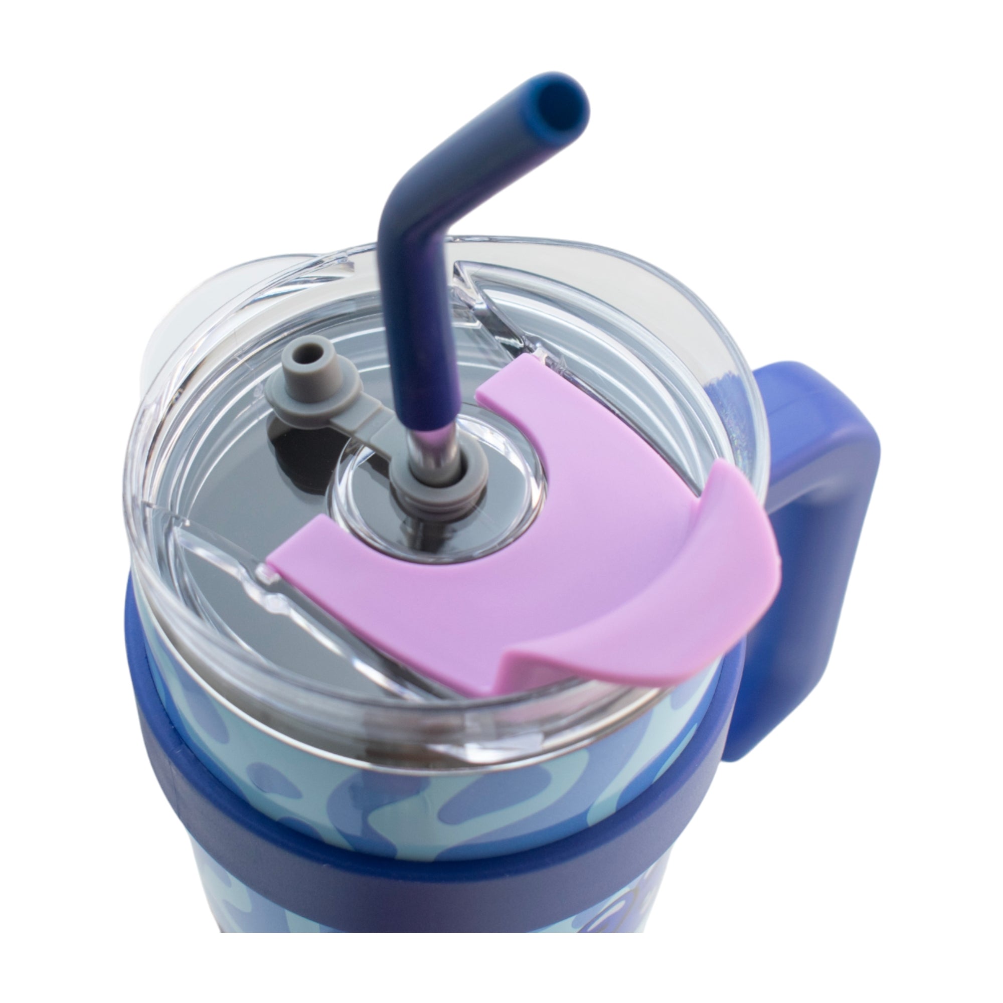 Termo de Acero Inoxidable con Doble Pared Tapa Doble Personajes 1.2 Litros