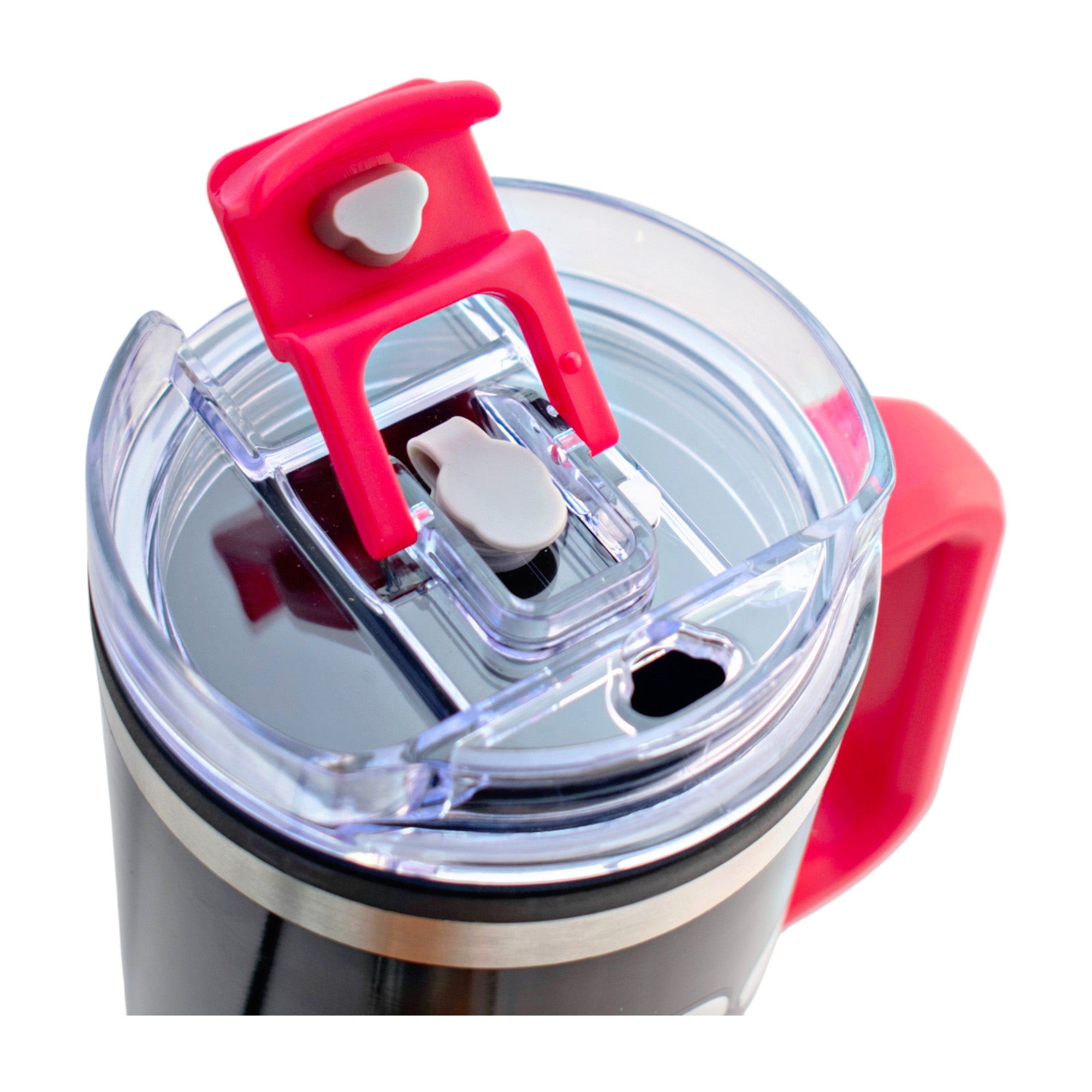 Termo de Acero Inoxidable con Doble Pared, Asa Y Popote Personajes 1.2 L
