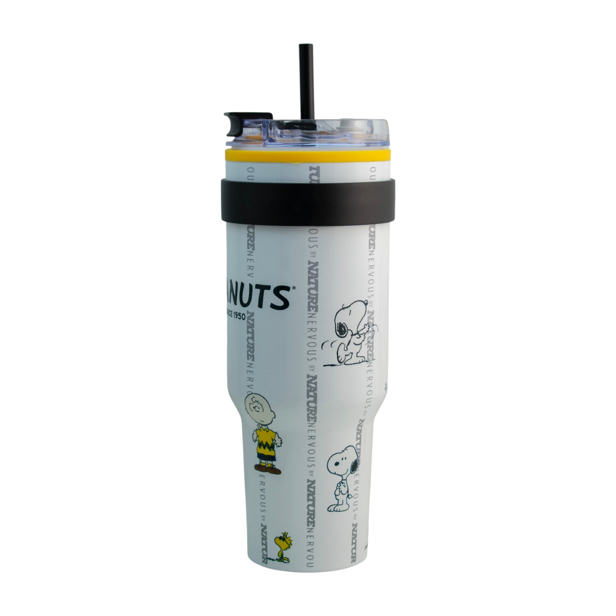 Termo de Acero Inoxidable con Doble Pared y Tapa Hermética Snoopy 1.2L
