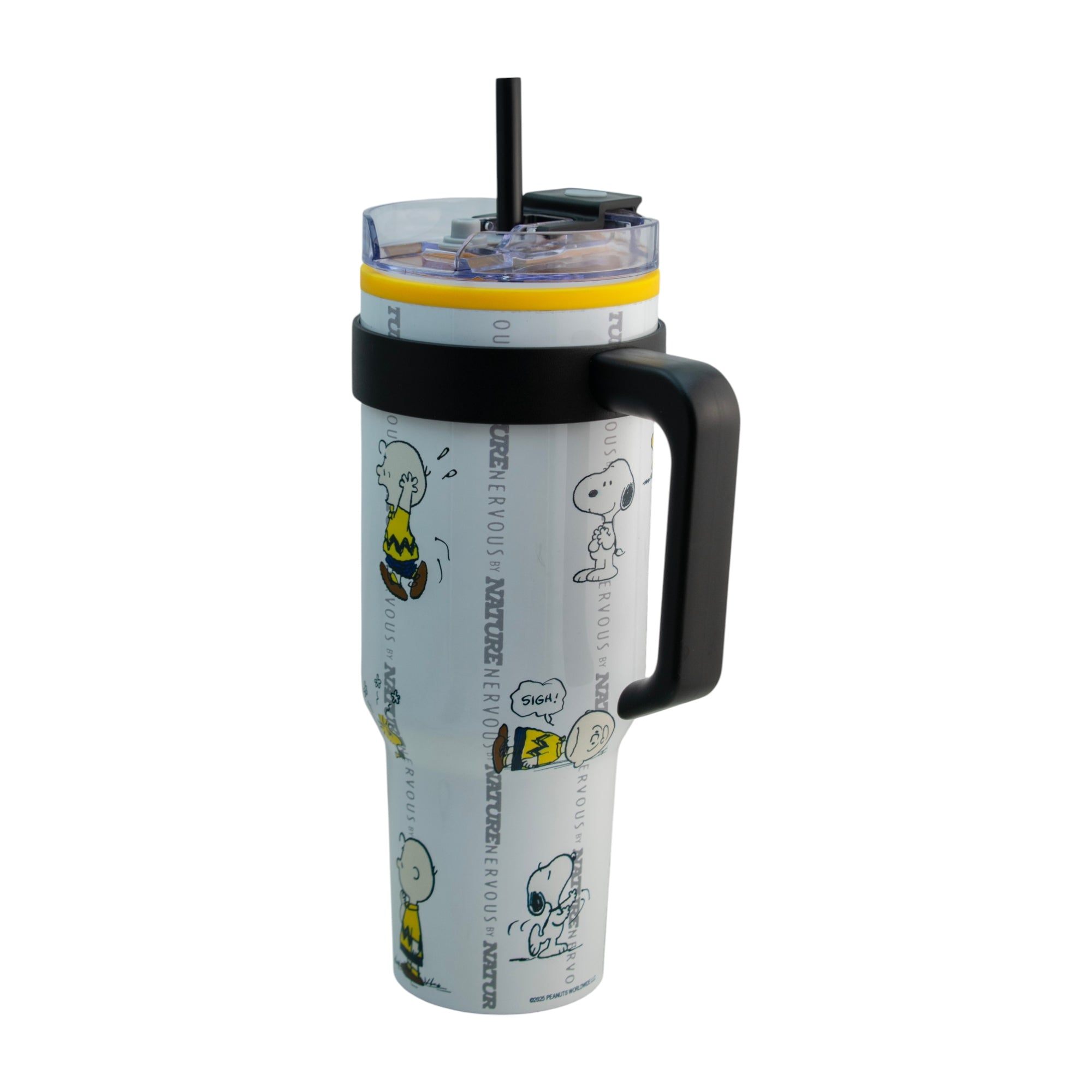 Termo de Acero Inoxidable con Doble Pared y Tapa Hermética Snoopy 1.2L