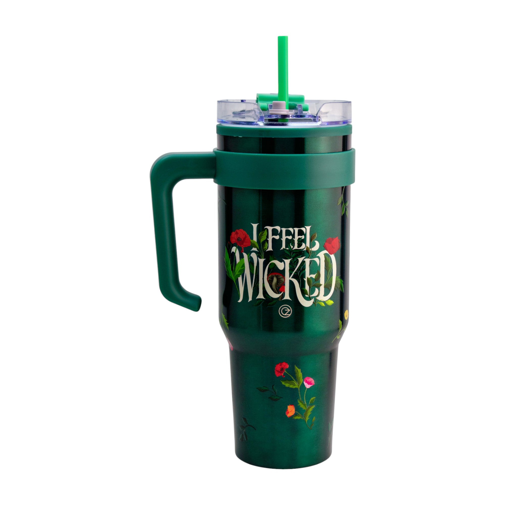 Termo de Acero Inoxidable con Doble Pared, Tapa Doble y Popote Distintos Personajes 1.2 Lt