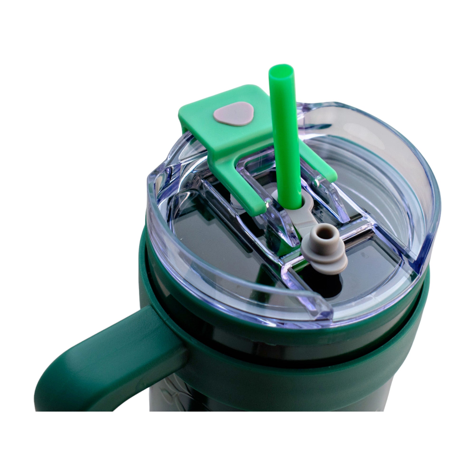 Termo de Acero Inoxidable con Doble Pared, Tapa Doble y Popote Distintos Personajes 1.2 Lt