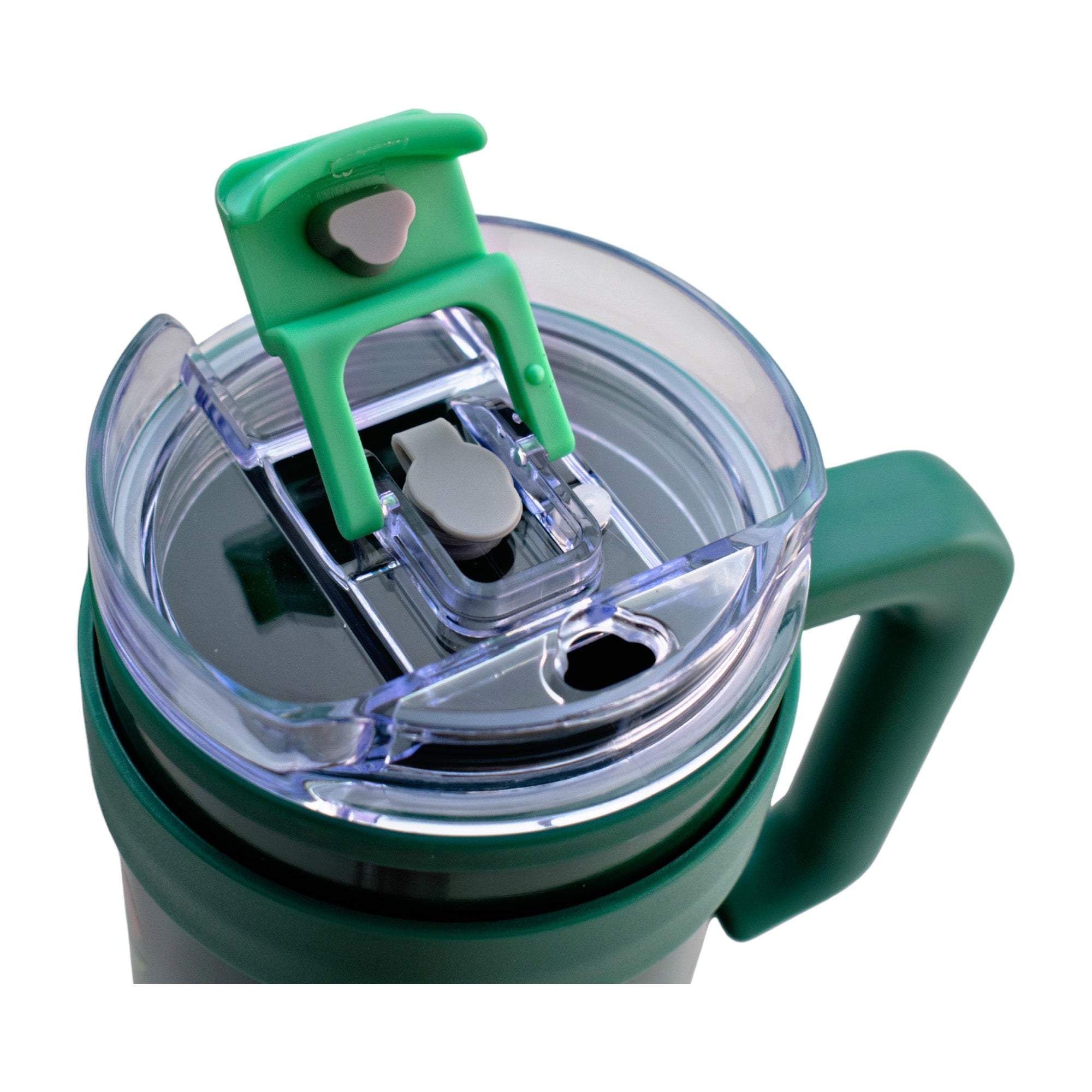 Termo de Acero Inoxidable con Doble Pared, Tapa Doble y Popote Distintos Personajes 1.2 Lt