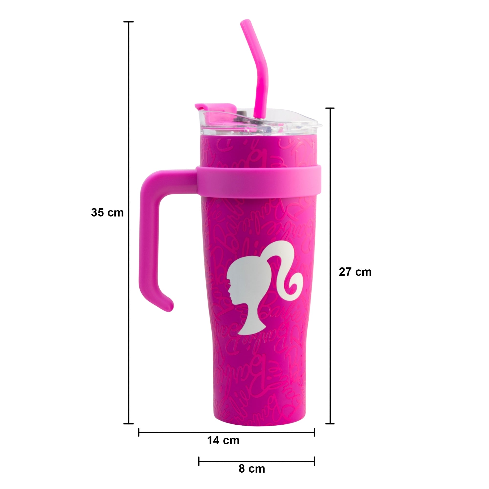 Termo de Acero Inoxidable con Doble Pared Tapa Doble Personajes 1.2 Litros