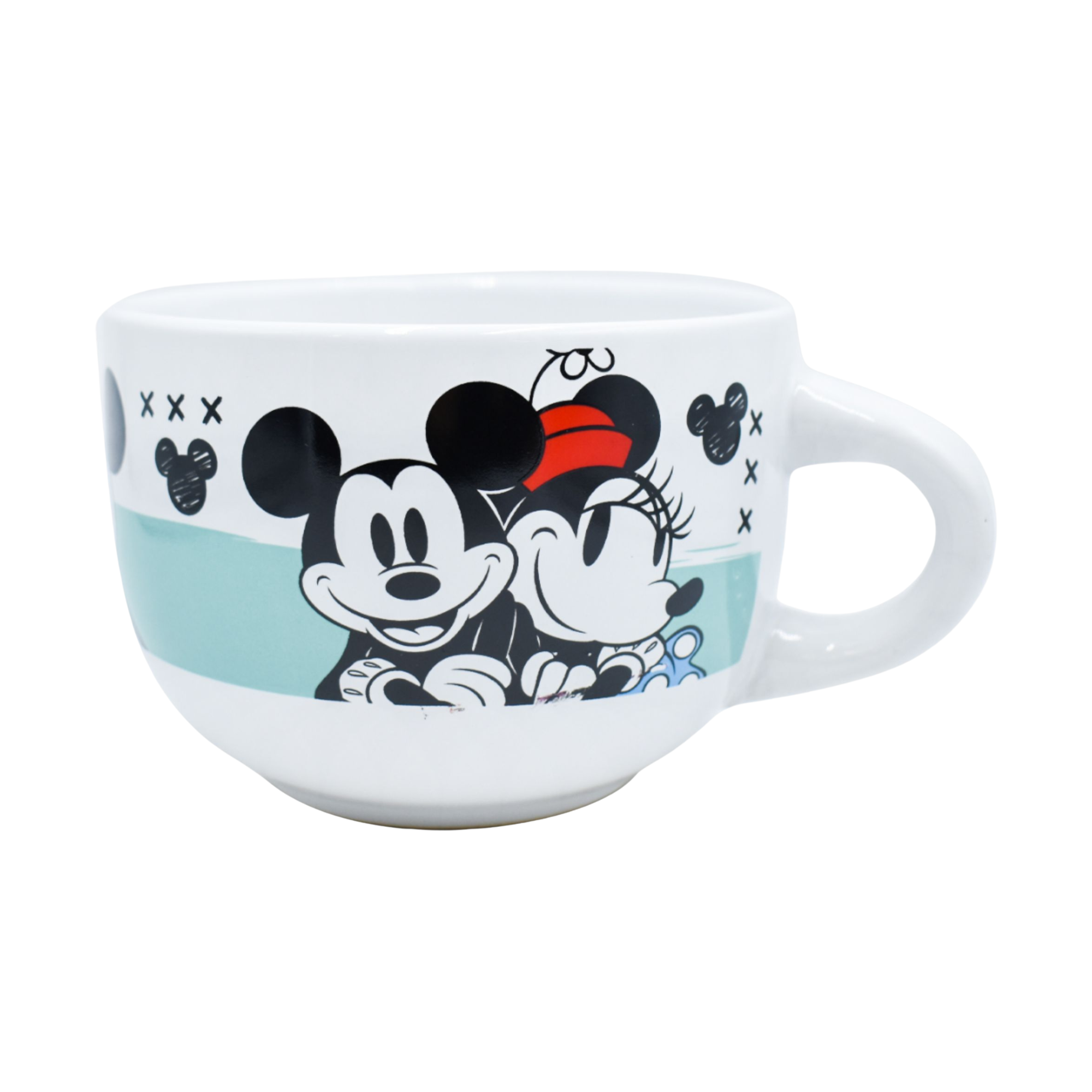 Taza de Cerámica Jumbo Fun Kids Personajes Animados 820ml
