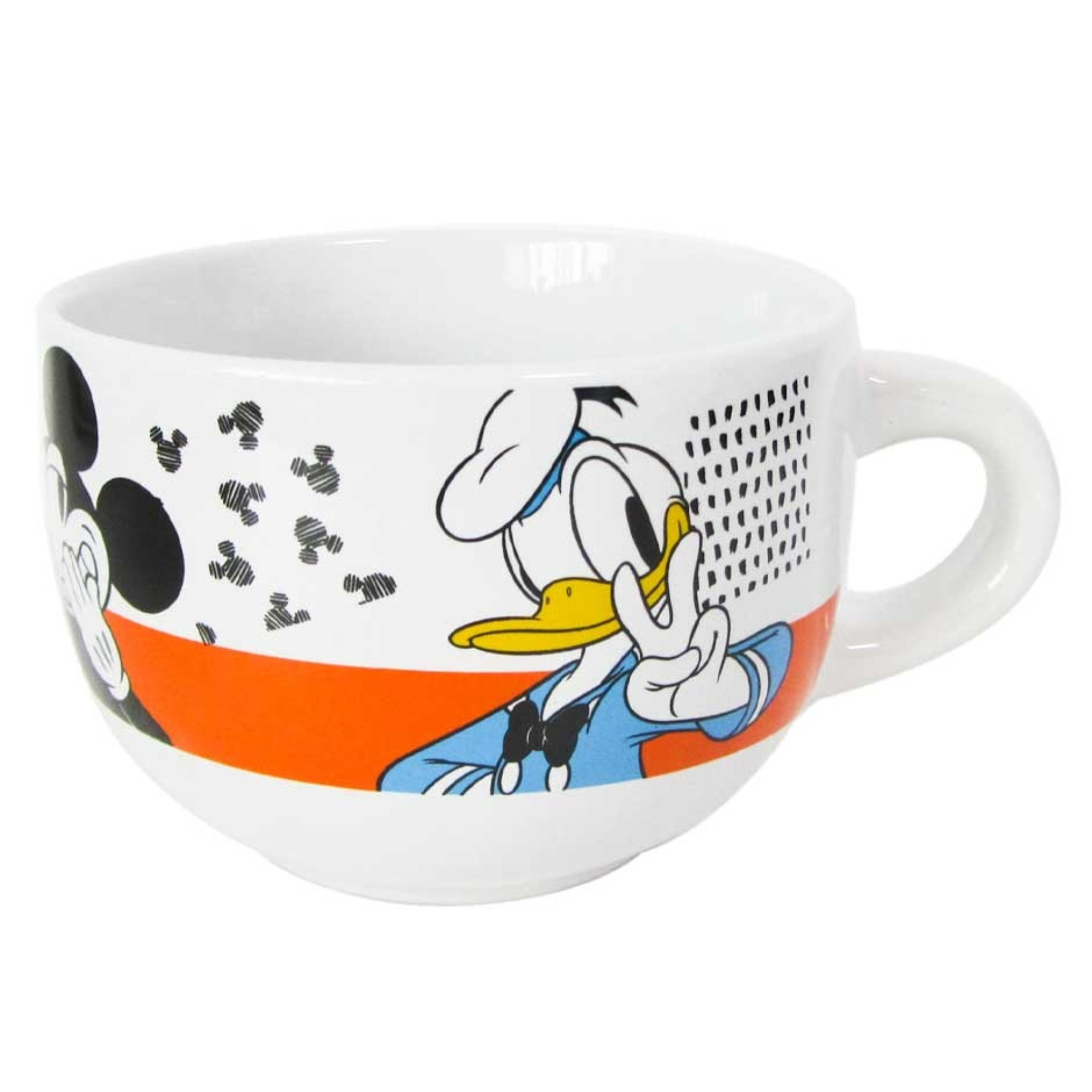 Taza de Cerámica Jumbo Fun Kids Personajes Animados 820ml