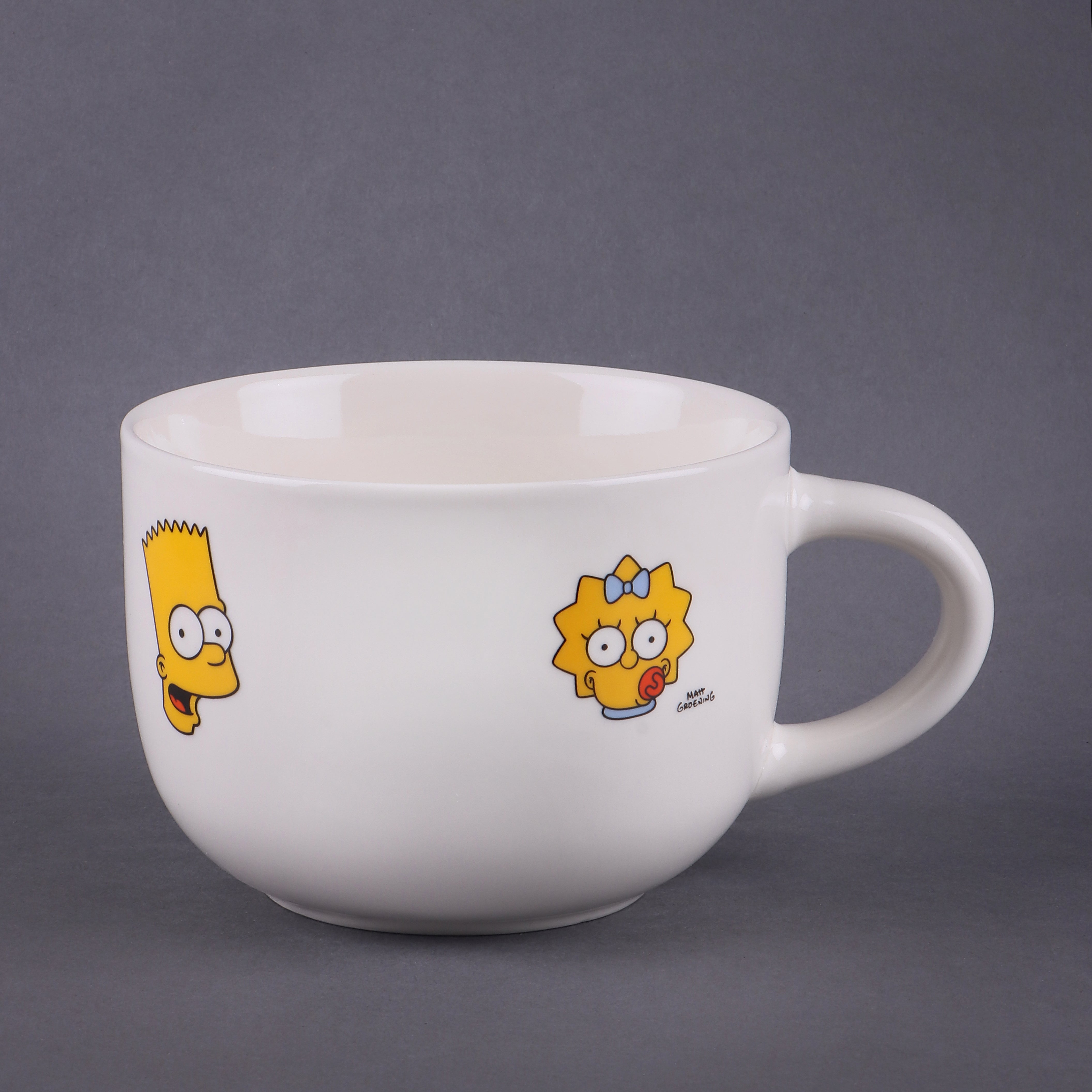 Taza de Cerámica Jumbo Fun Kids Los Simpson 820ml