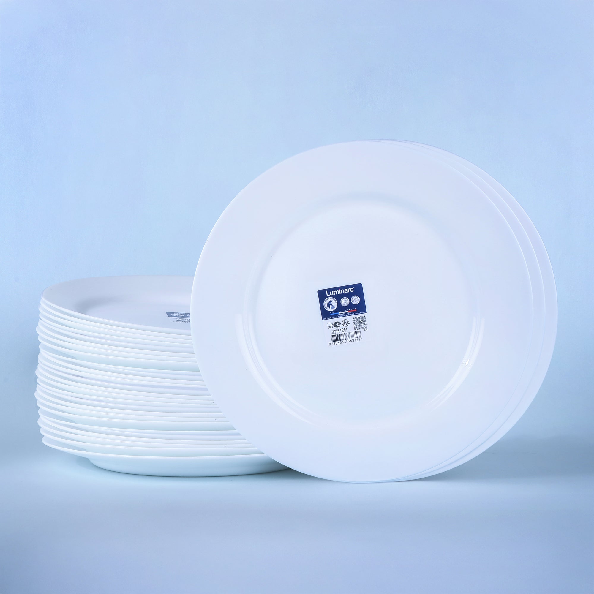 Juego de 24 Platos Extendidos Luminarc 26.5cm