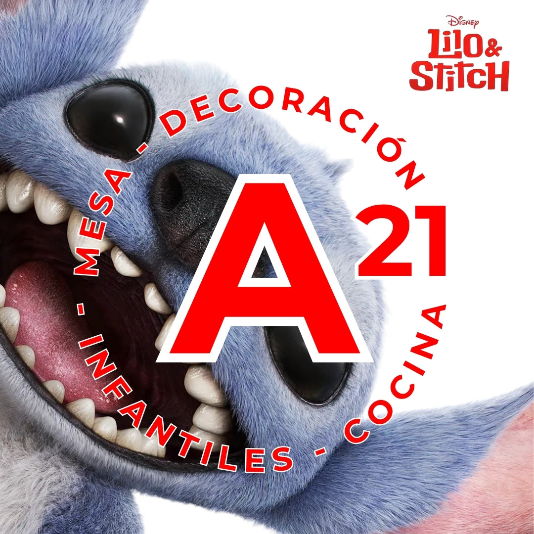 Contenedor de Plástico con 2 Divisiones Lilo y Stitch Live Action 1 Pieza