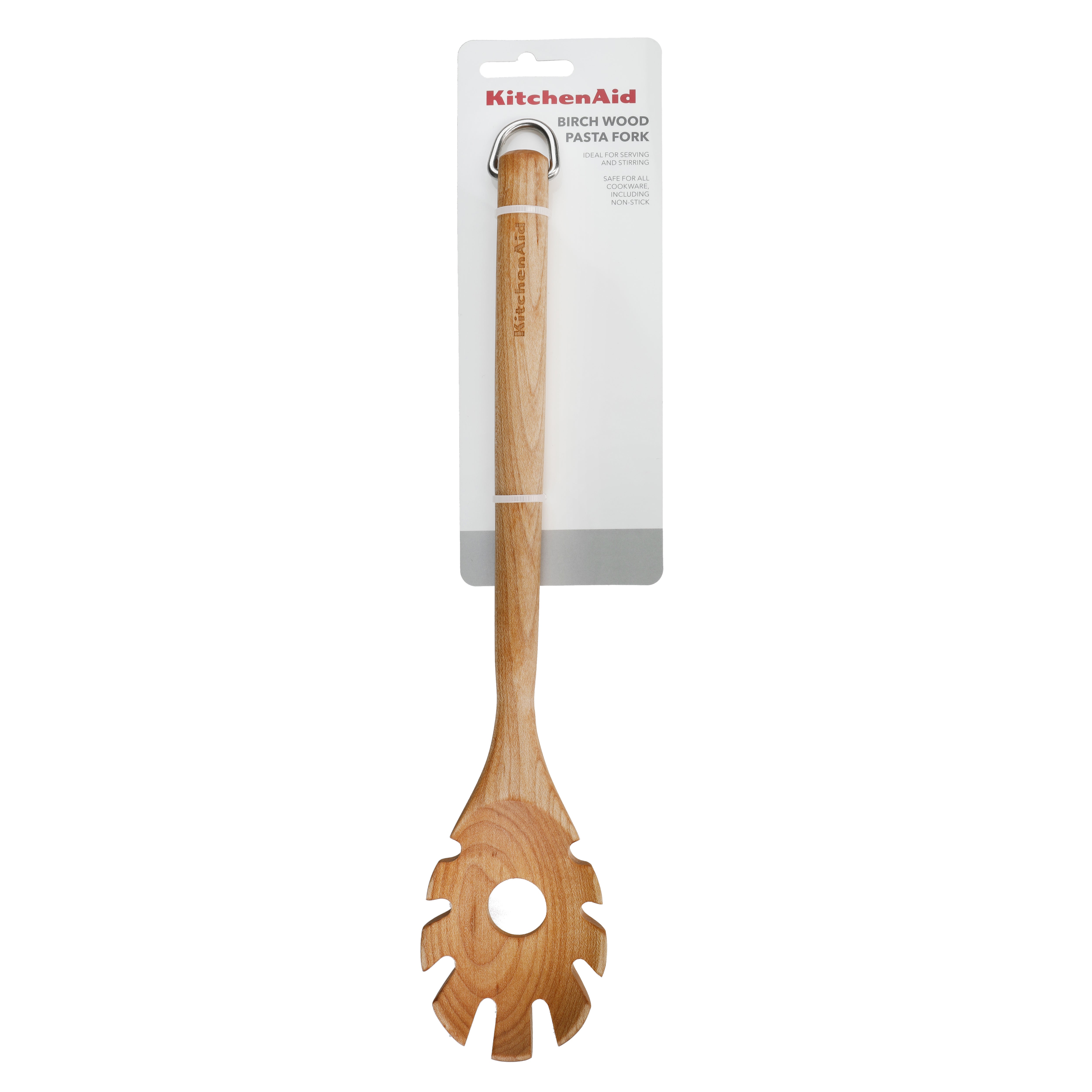 Cuchara de Madera de Bambú Para Pasta KitchenAid Utensilios de Cocina