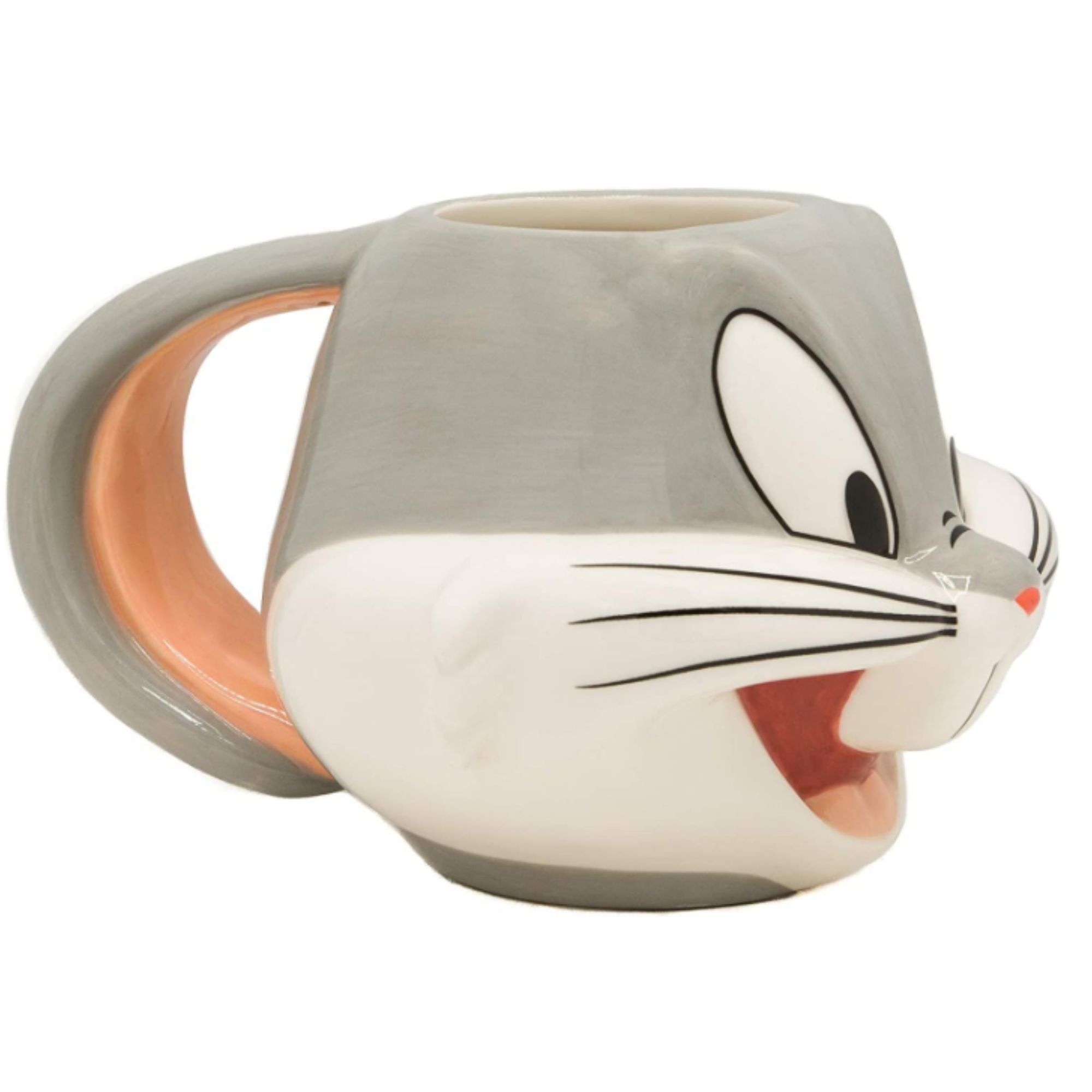 Taza Mediana 3D Fun Kids Warner Bros. Bugs Bunny Ceramica 650ml
