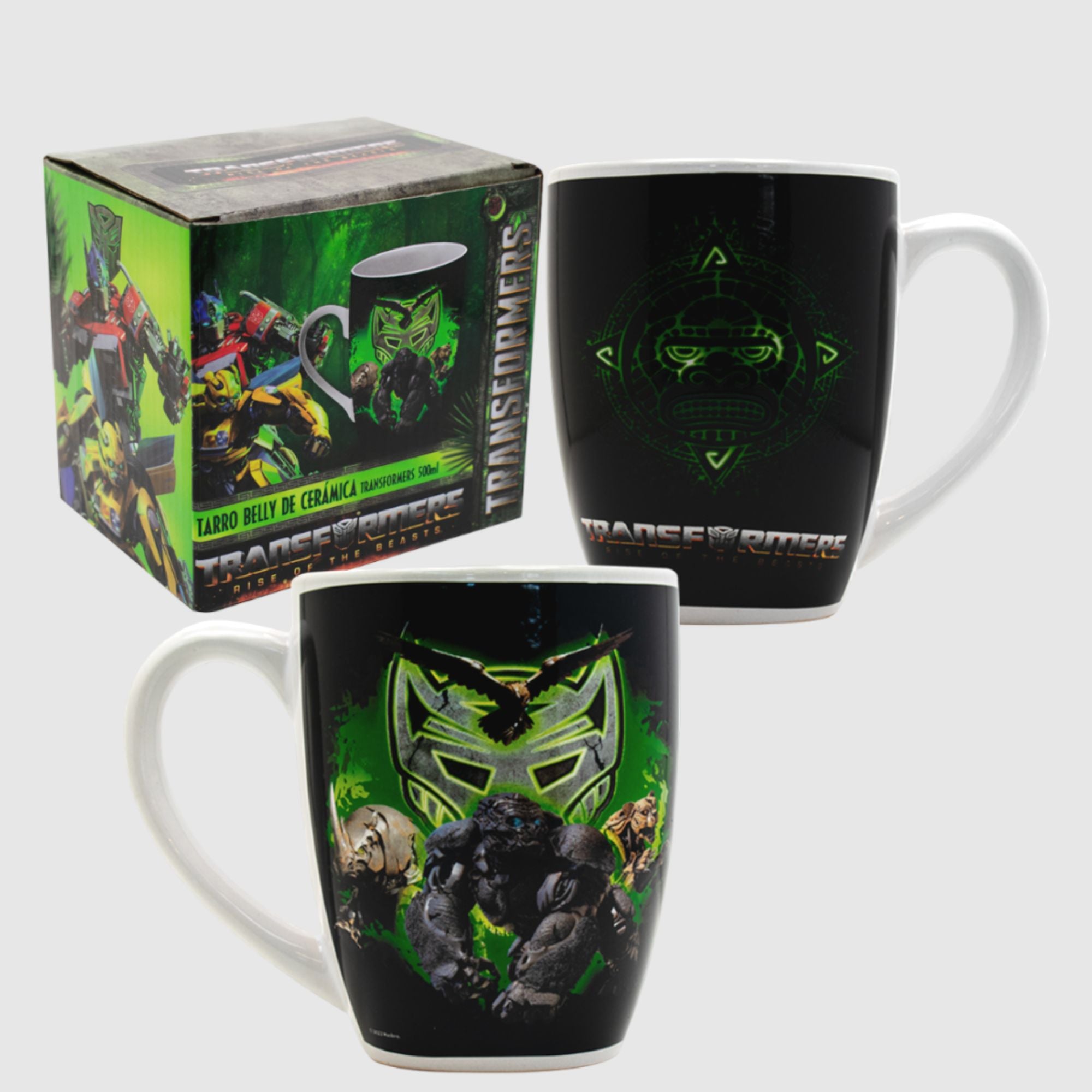 Taza Fun Kids con caja de regalo Transformers La Pelicula Ceramica 500ml