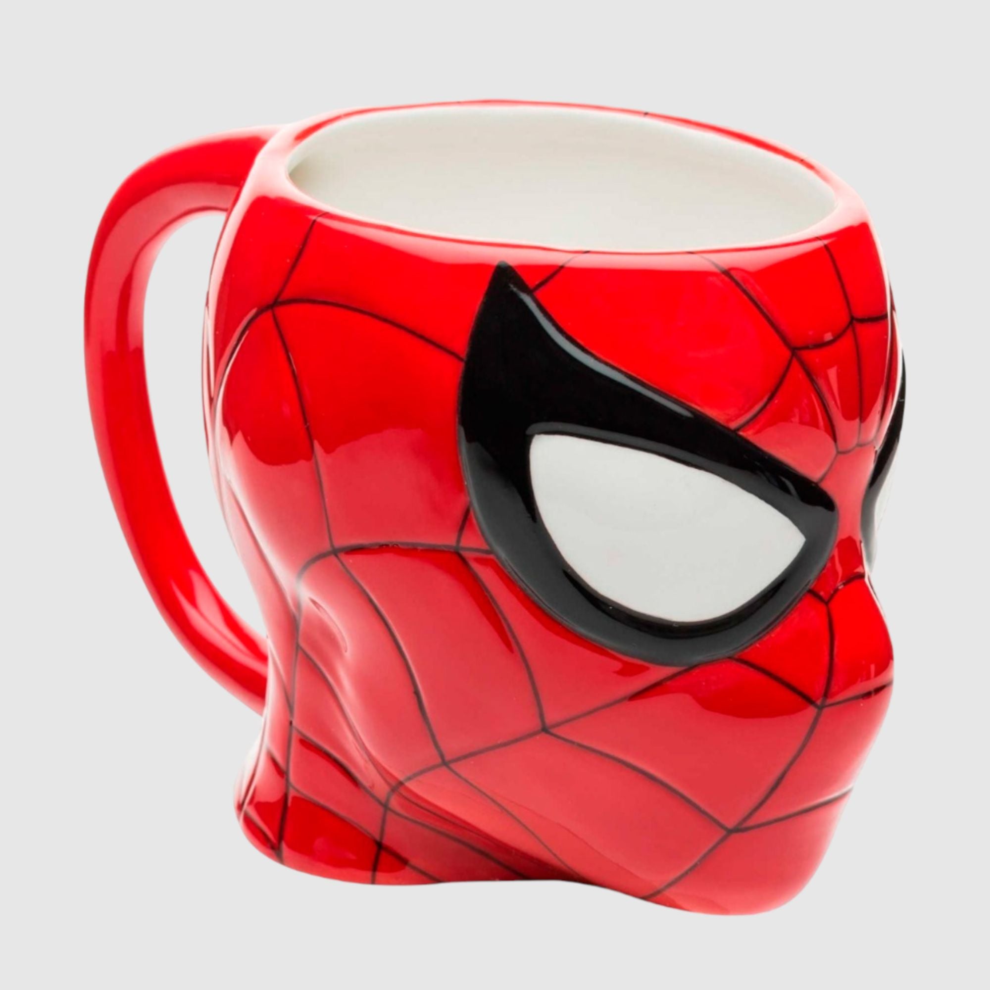 Taza Roja 3D Zak! Disney Marvel Hombre Araña Spiderman Ceramica 415ml
