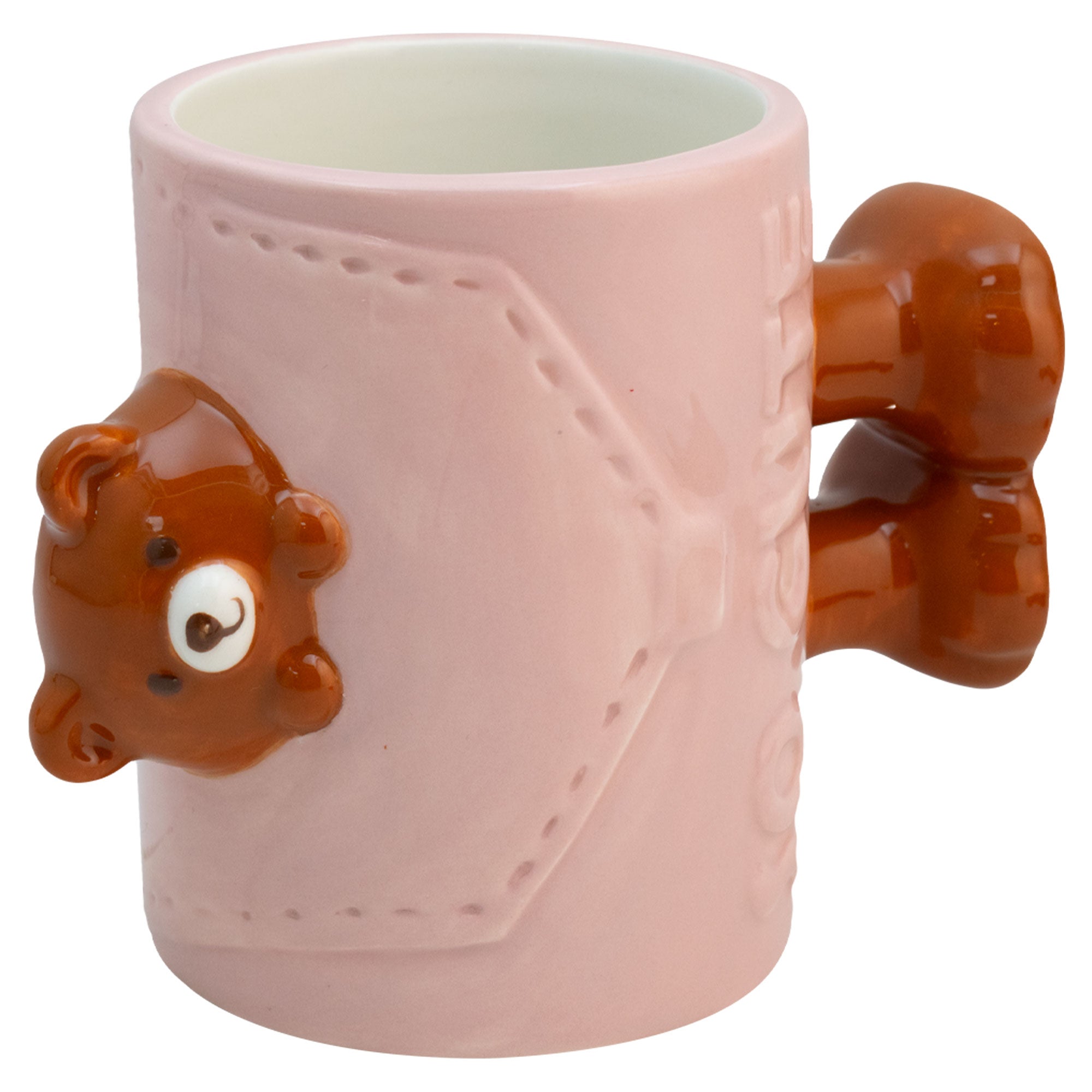 Taza de Cerámica 3D Animales con Asa De Patitas 480ml