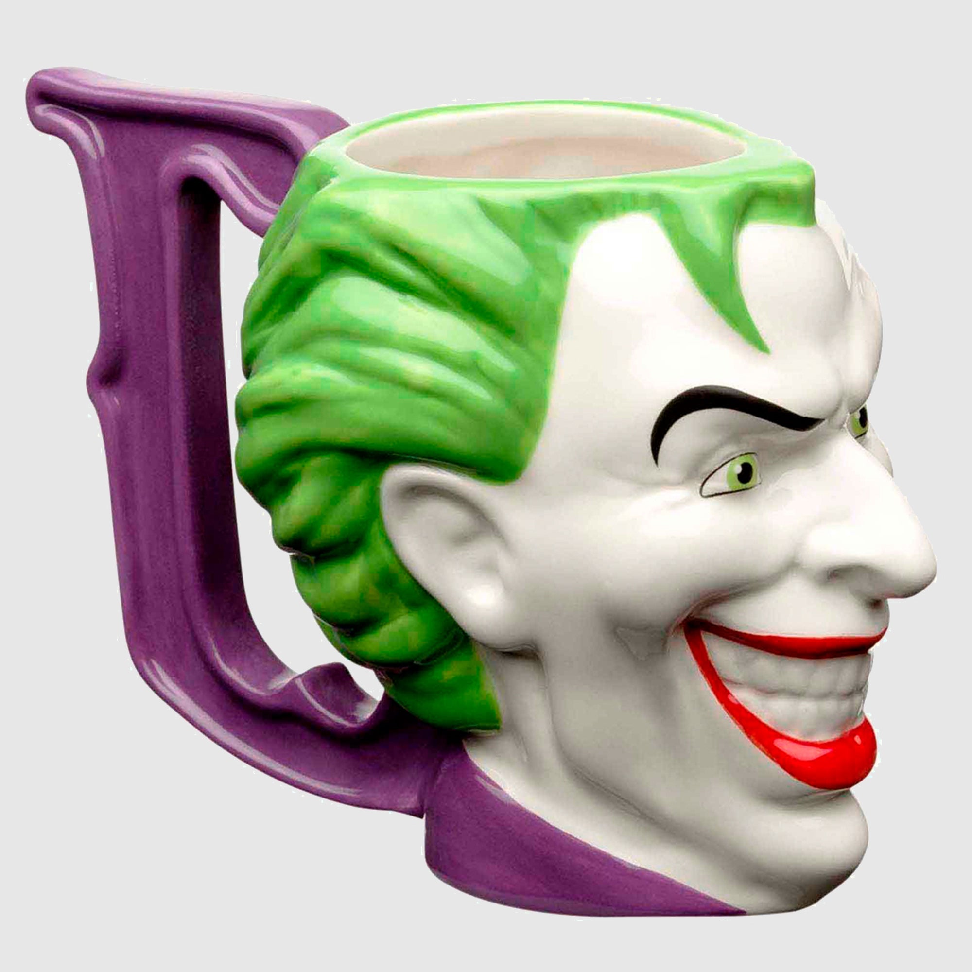 Taza 3D Zak DC Comics Joker Guasón Cerámica 354ml