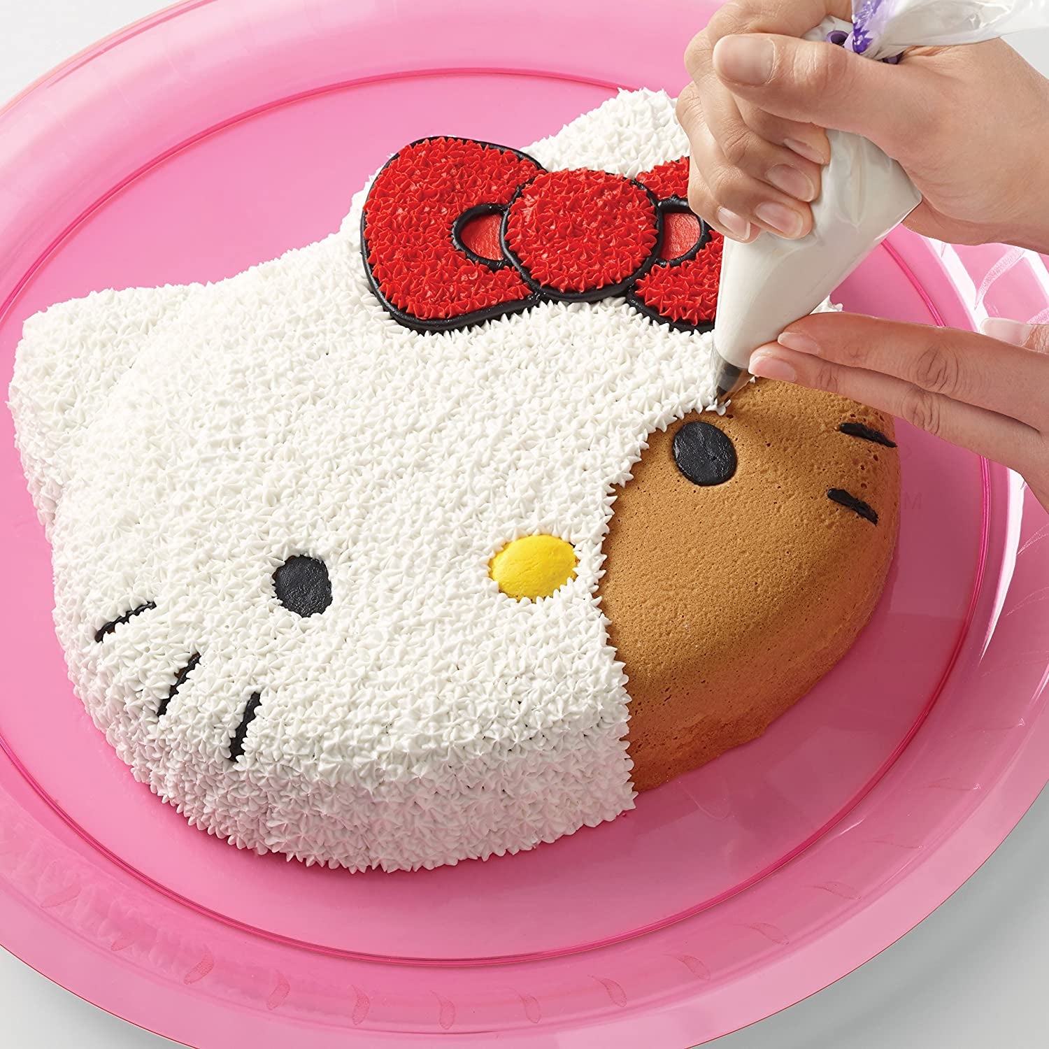 Molde para Pasteles de Silicón Hello Kitty Sanrio