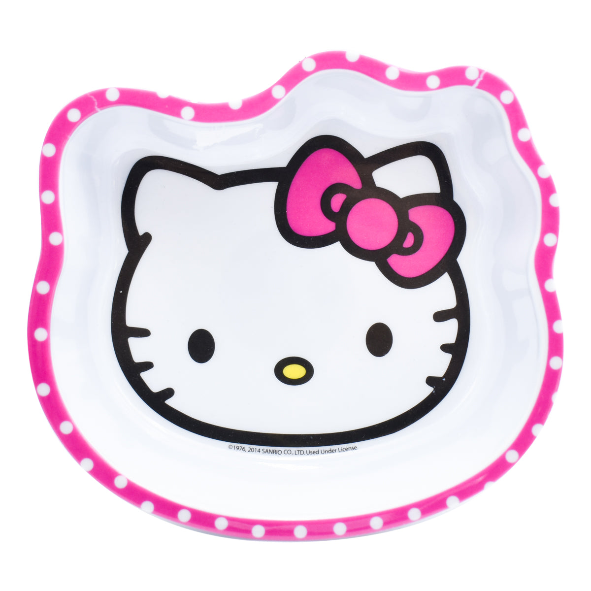 Platos Melamina tipo Plástico Hello Kitty Sanrio