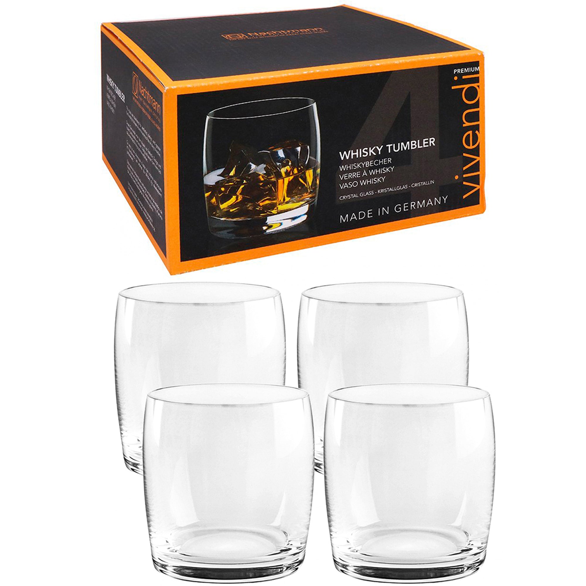 Vasos Whisky Nachtmann Vivendi Cristal 4pz 329ml
