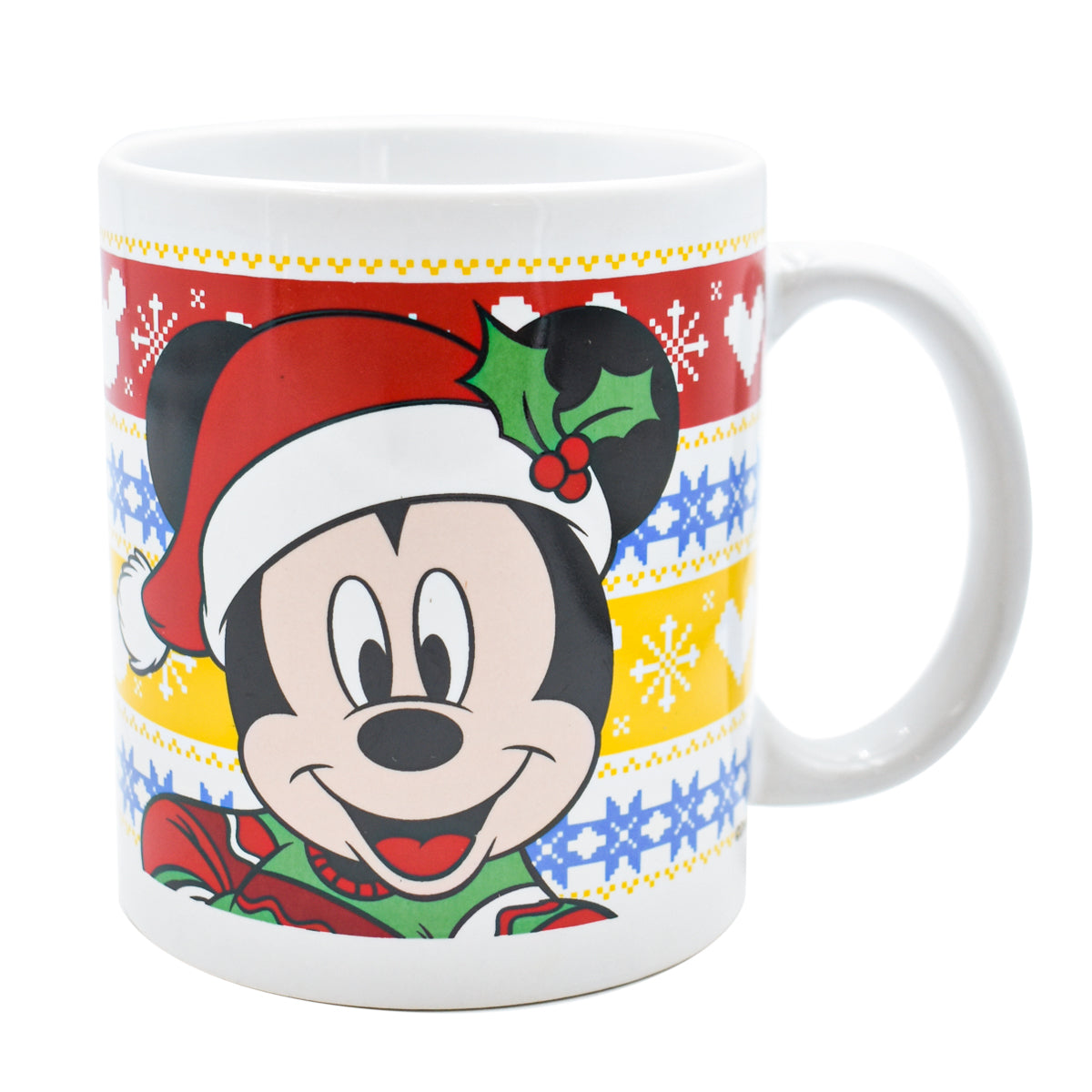 Taza Disney Store Mickey Mouse Navidad