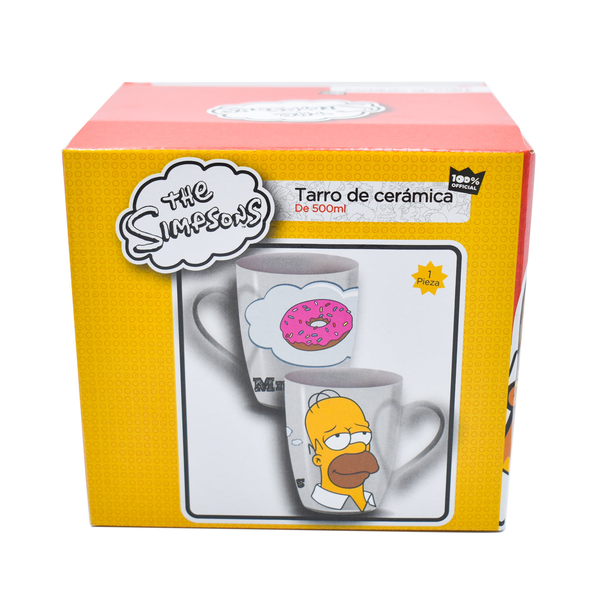 Taza Fun Kids Simpsons Homero Cerámica 500ml
