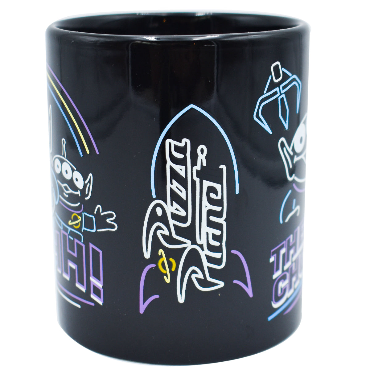 Taza Fun Kids Disney Glow in the Dark Pixar Cerámica 320ml