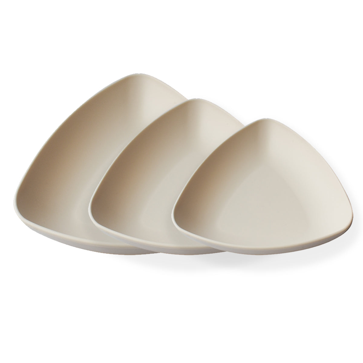 Vajilla Triangular Minimalista Top Choice Plastico para 4 persona 12pz ...