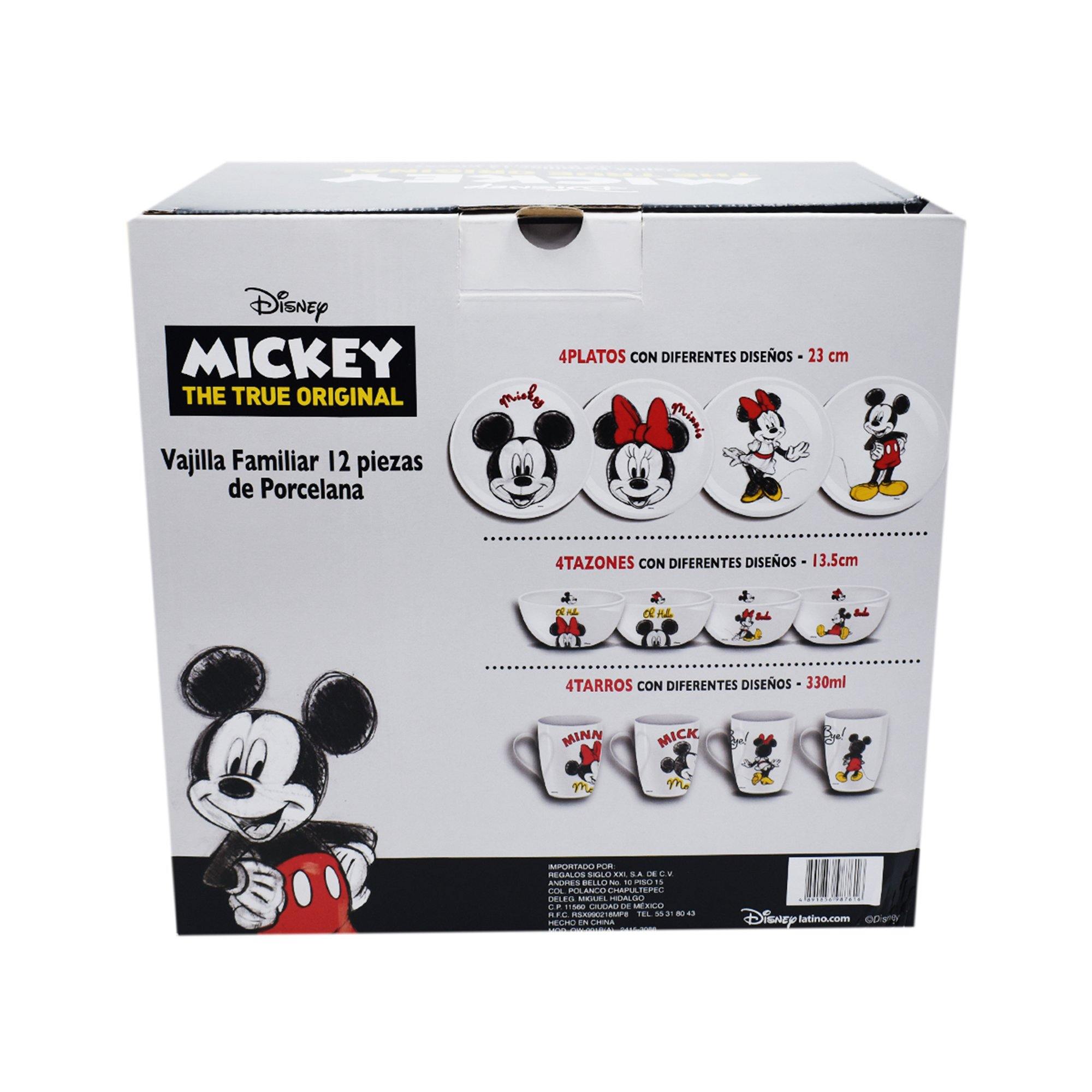 Vajilla de Mickey y Minnie – Casa Dember