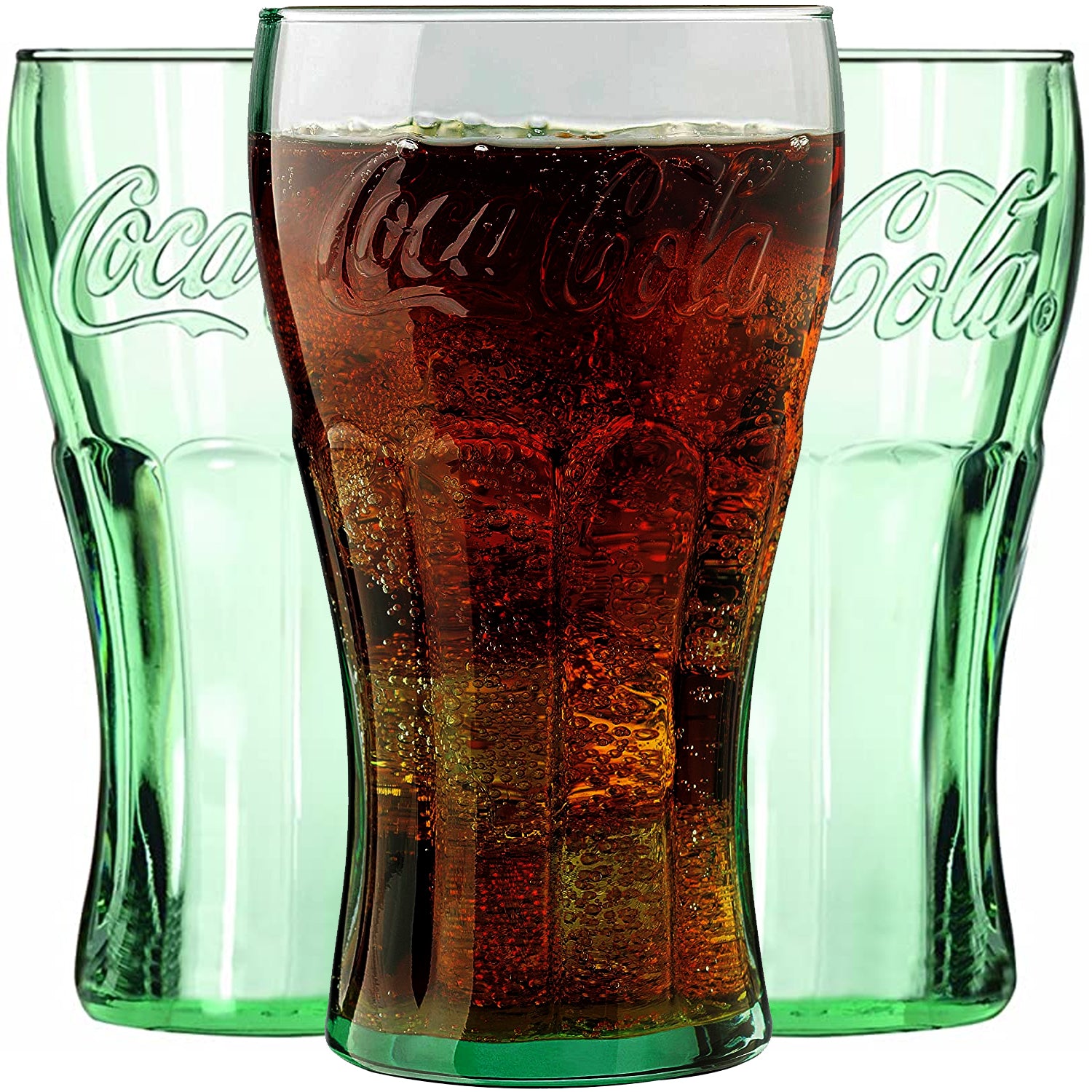Vasos Vintage Jaiboleros Luminarc Coca Cola Vidrio 12 piezas 370ml