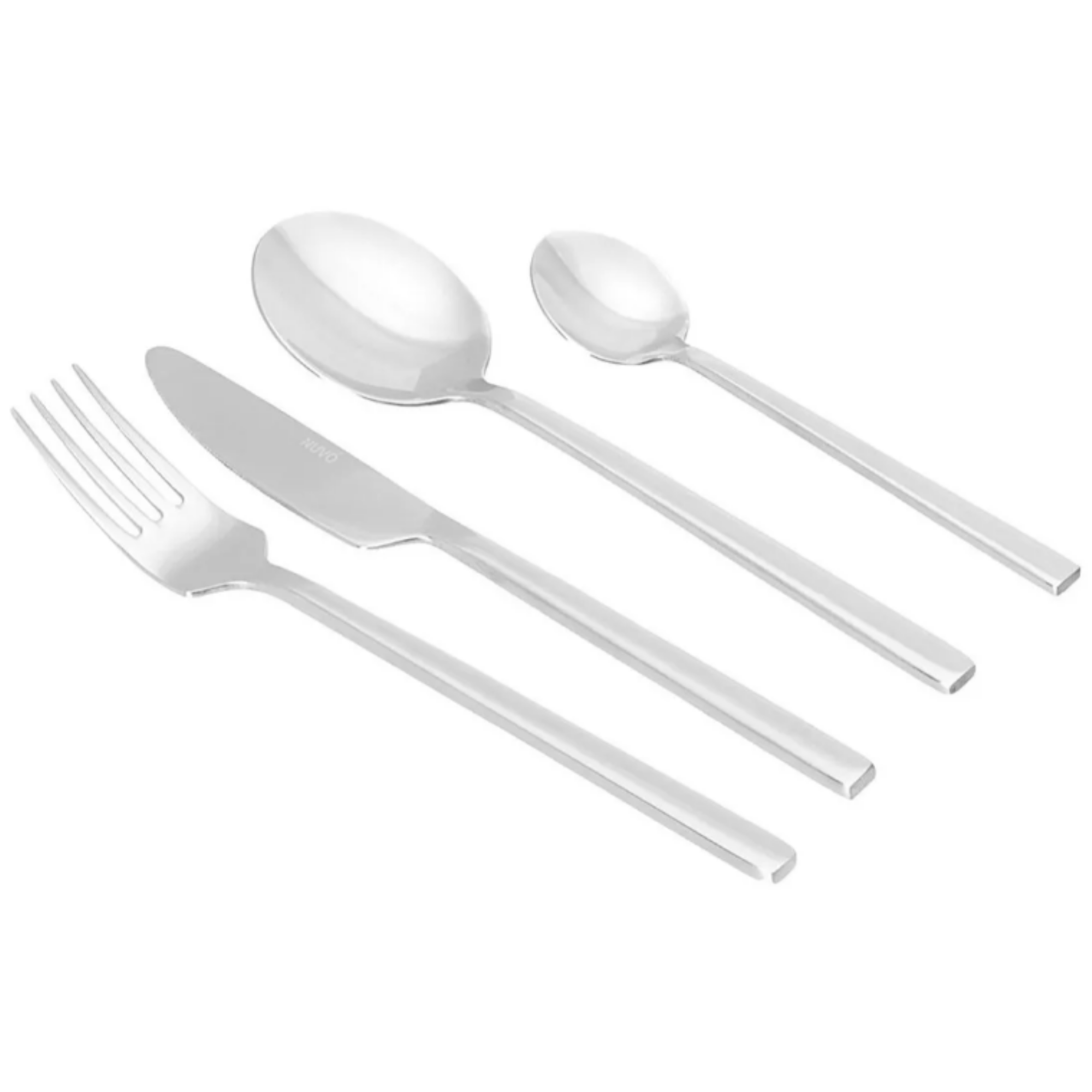 Juego de Cubiertos Nuvó Acero Inoxidable 16Pz