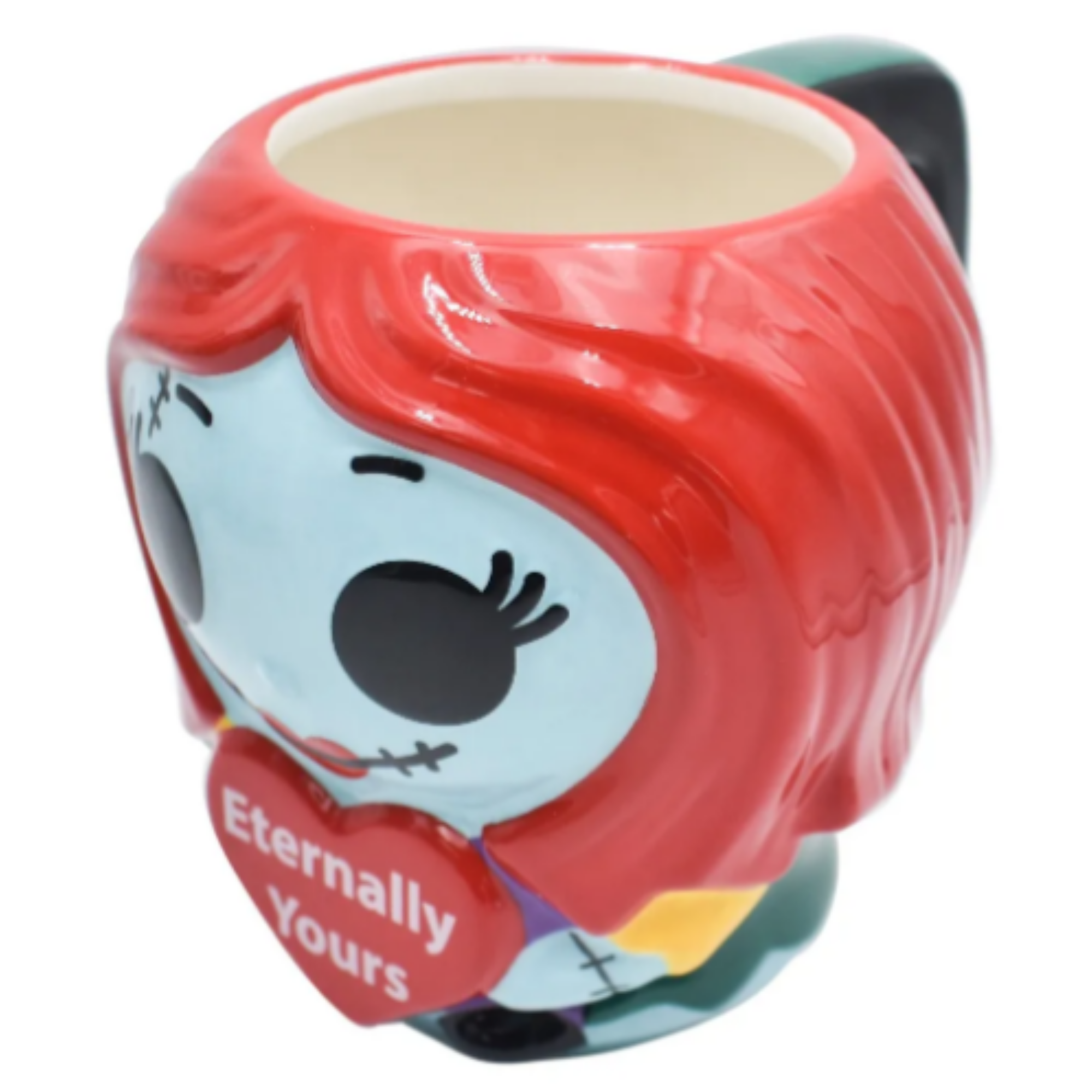 Taza 3D Extraño Mundo Jack Zak Sally "Eternally yours" Cerámica 450ml