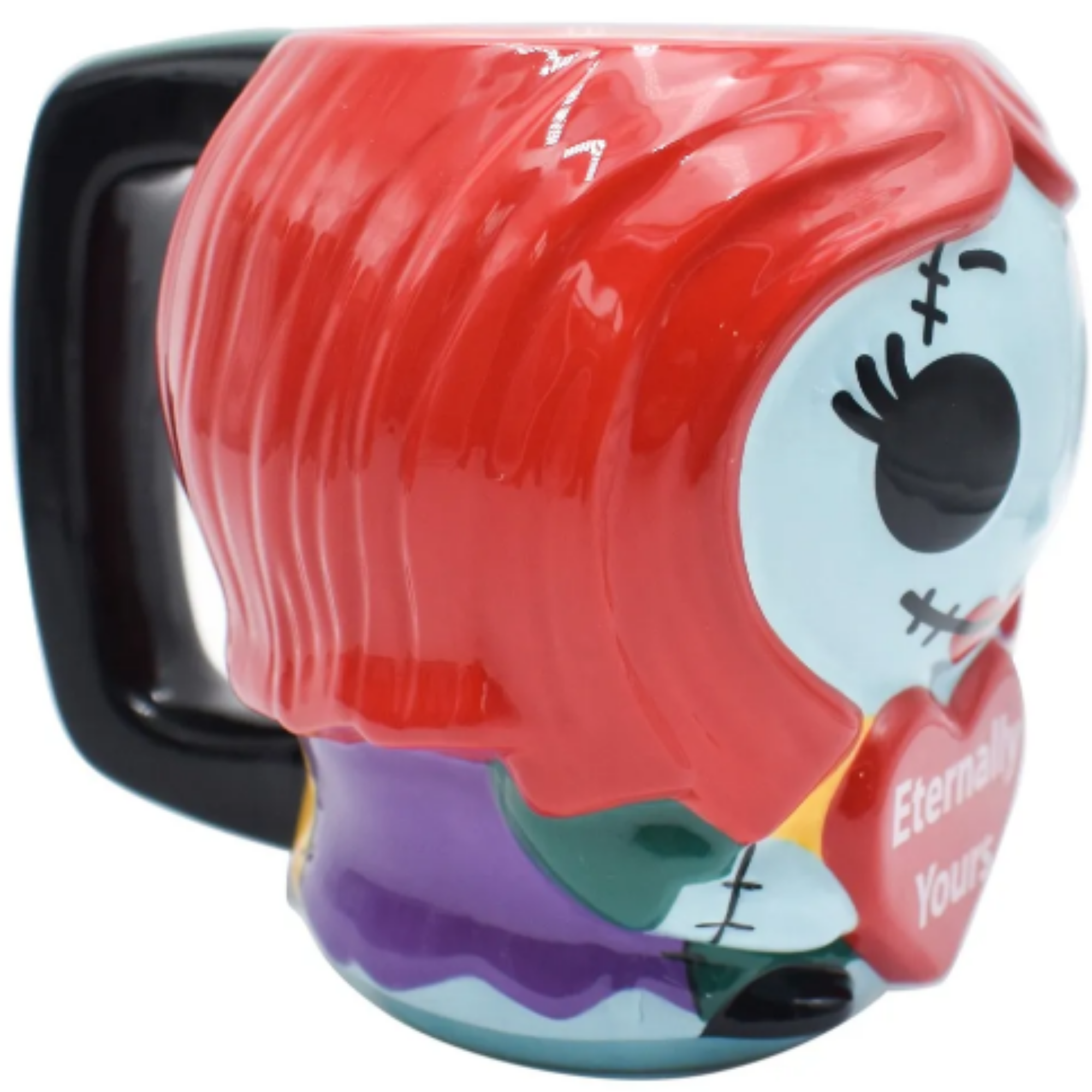 Taza 3D Extraño Mundo Jack Zak Sally "Eternally yours" Cerámica 450ml