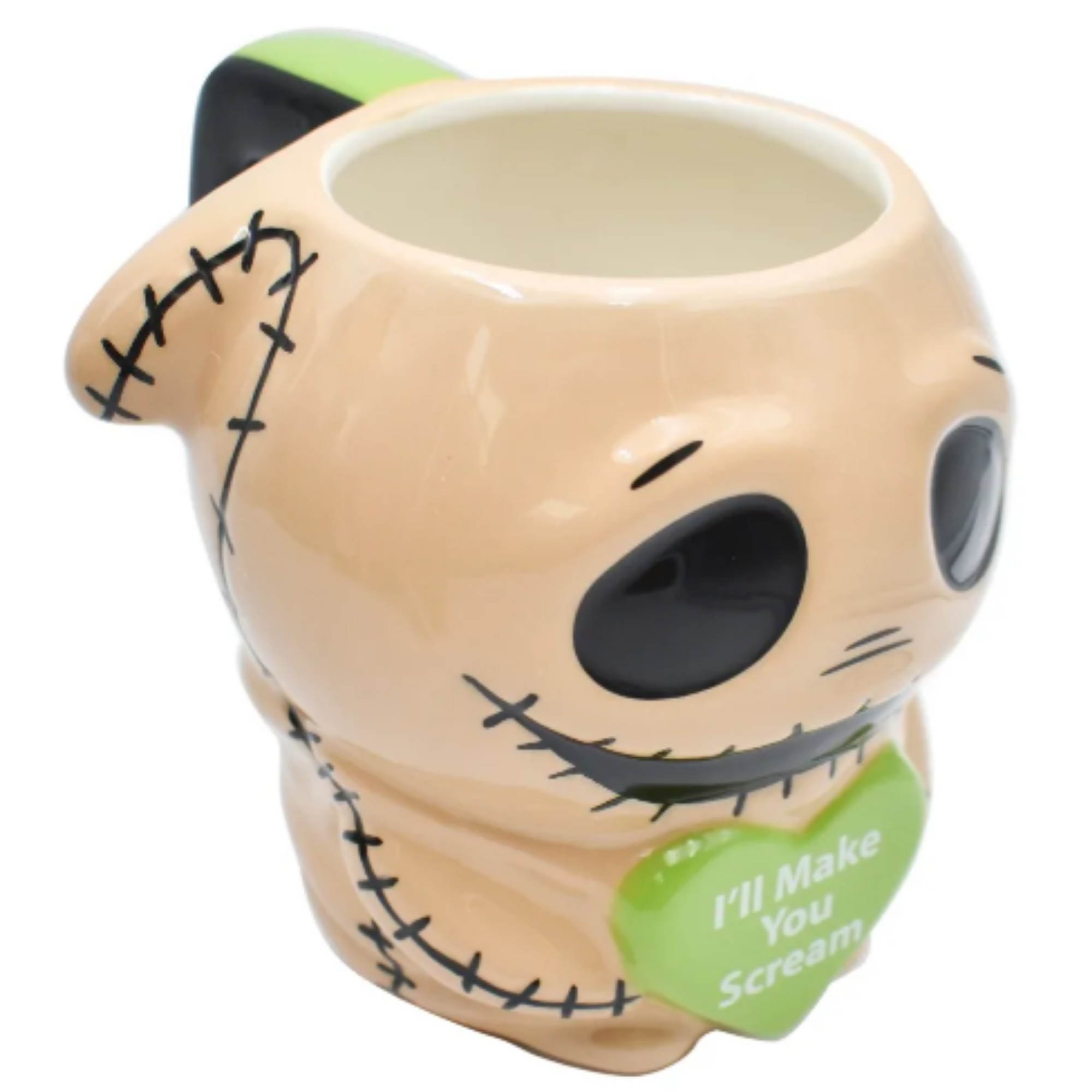 Taza 3D Extraño Mundo Jack Zak boogeyman "I´ll Make you Scream" Cerámica 450ml