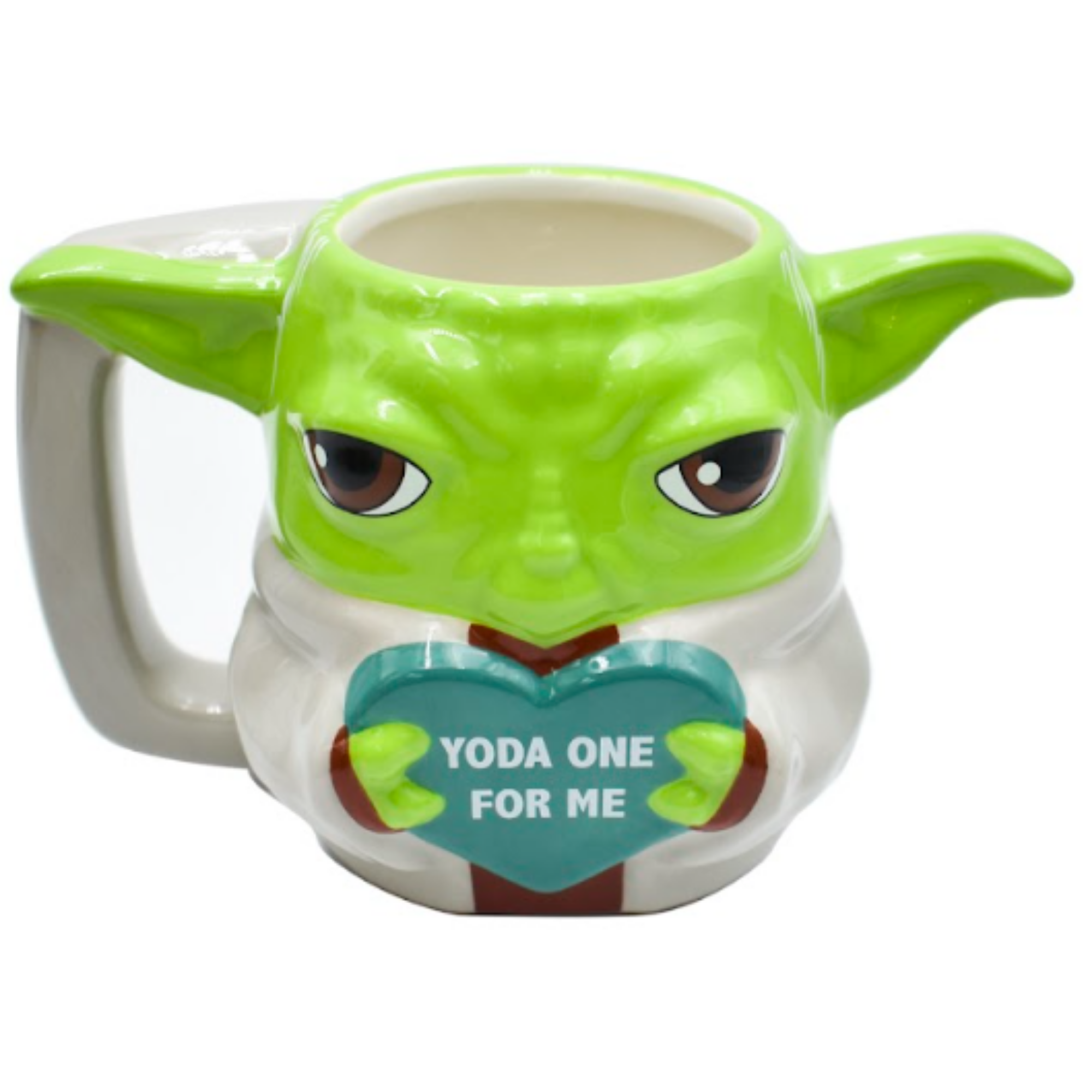 Taza 3D Star Wars Zak Yoda "Yoda One For Me" Cerámica 325ml