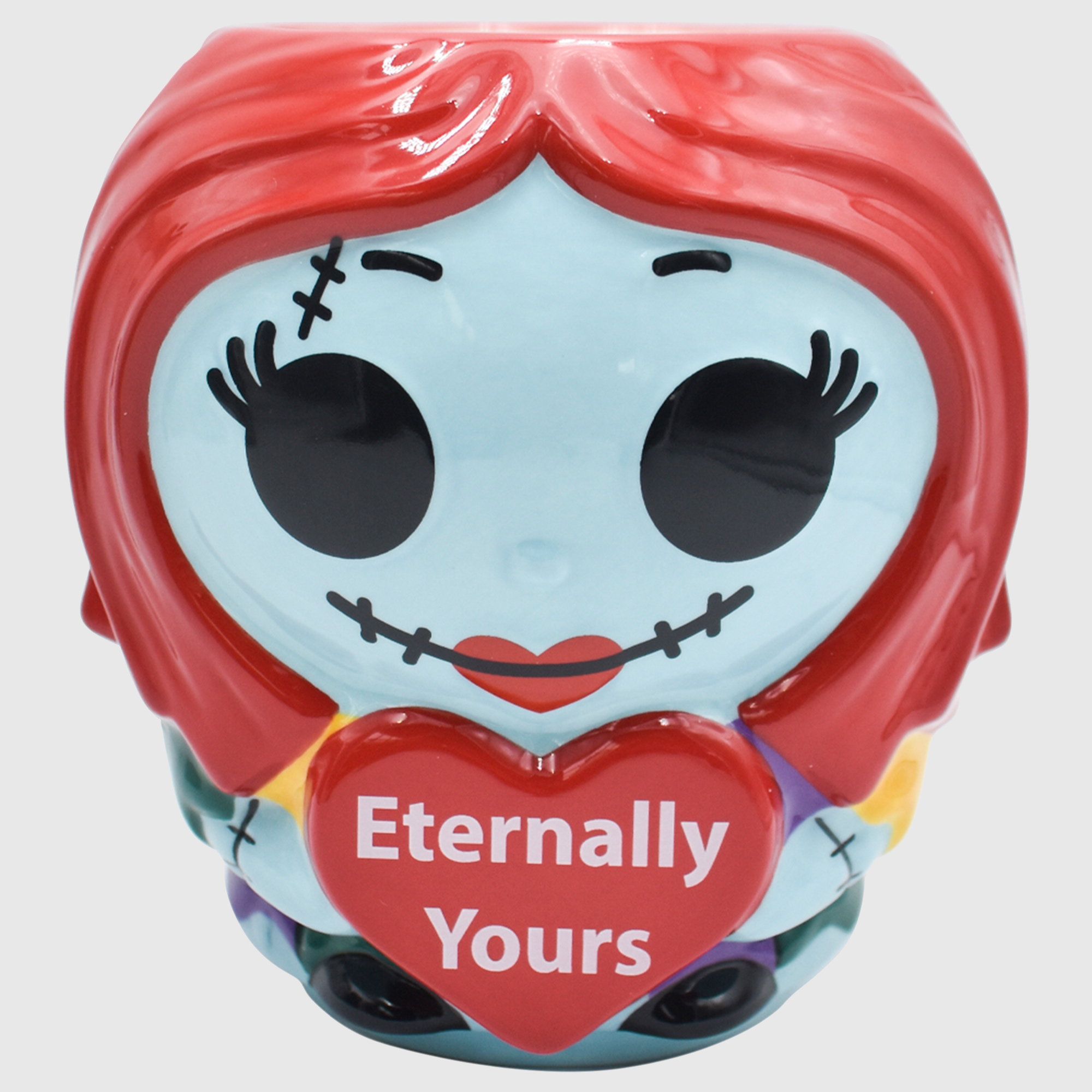 Taza 3D Extraño Mundo Jack Zak Sally "Eternally yours" Cerámica 450ml