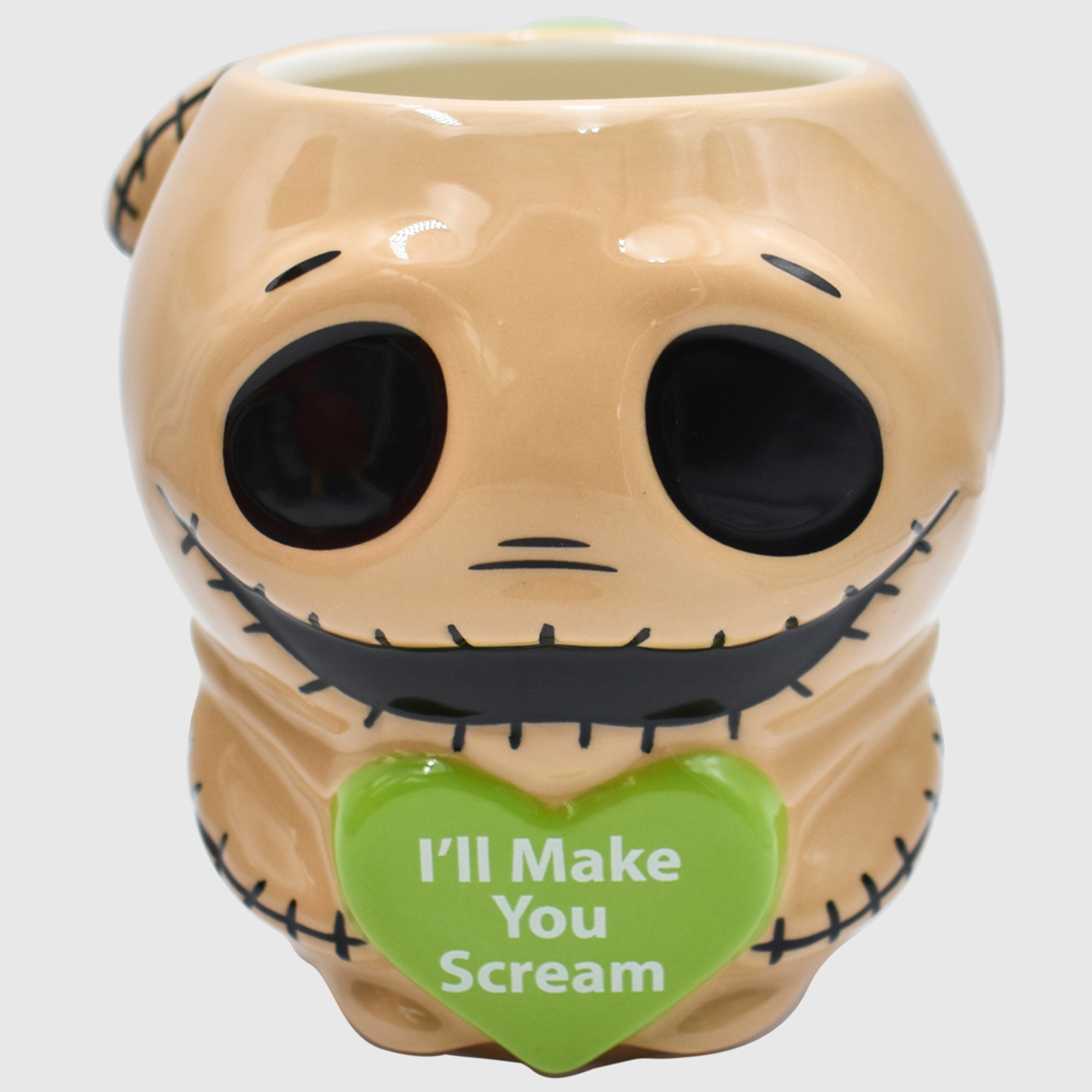 Taza 3D Extraño Mundo Jack Zak boogeyman "I´ll Make you Scream" Cerámica 450ml