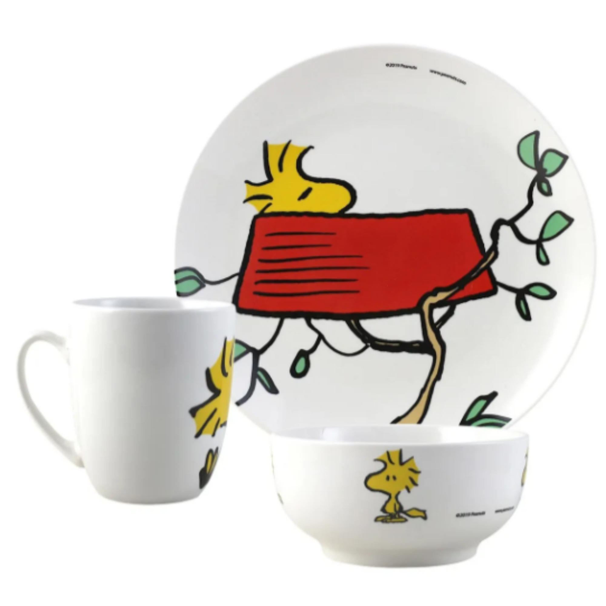 Vajilla de Porcelana Snoopy Charlie Brown Fun Kids 12pz