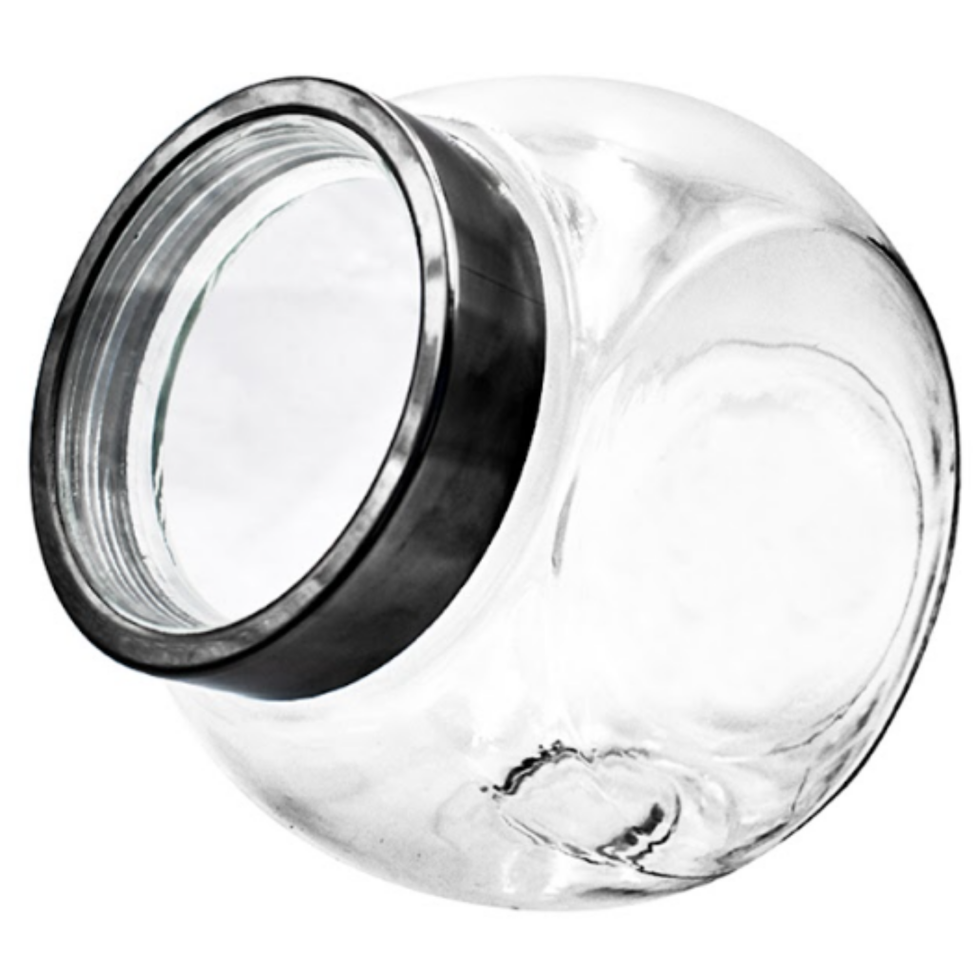 Juego de Frascos con Tapa para almacenamiento Top Choice Mason Jar Vidrio 6pz 2.2Lt