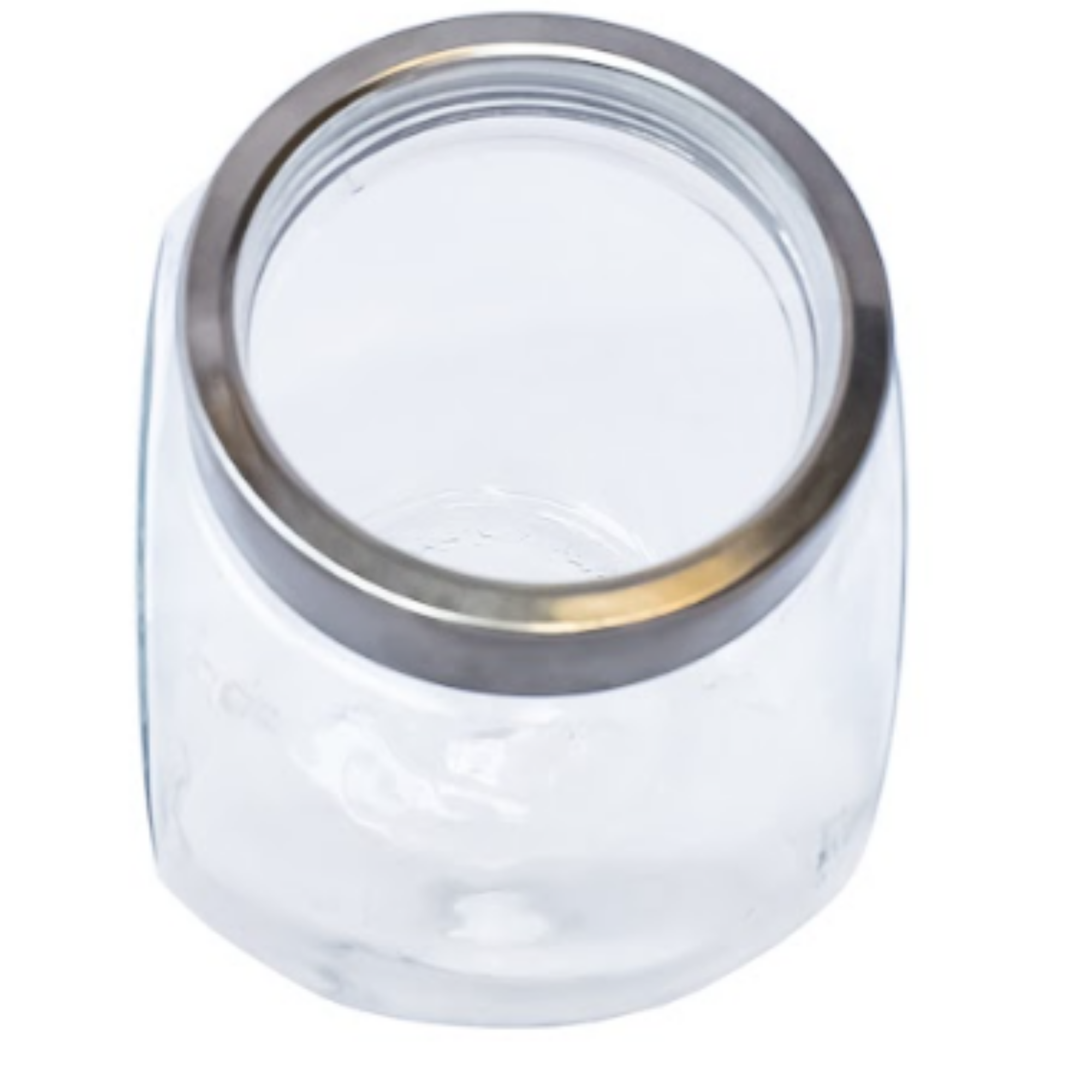 Juego de Frascos con Tapa para almacenamiento Top Choice Mason Jar Vidrio 6pz 2.2Lt